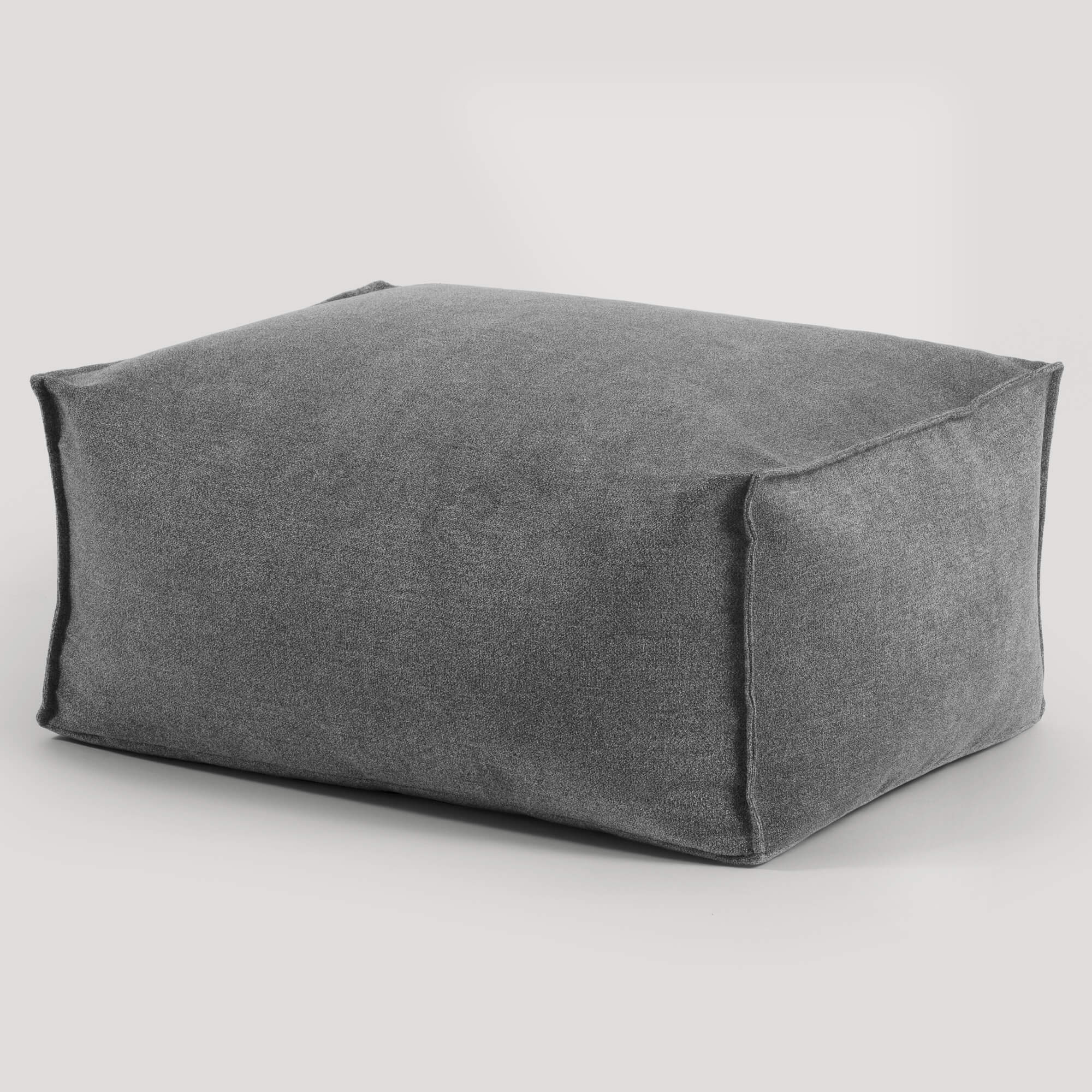 Indoor Pouf Hocker Sitzkissen Bodenkissen 'Der Ruhestifter' Fußhocker eckig