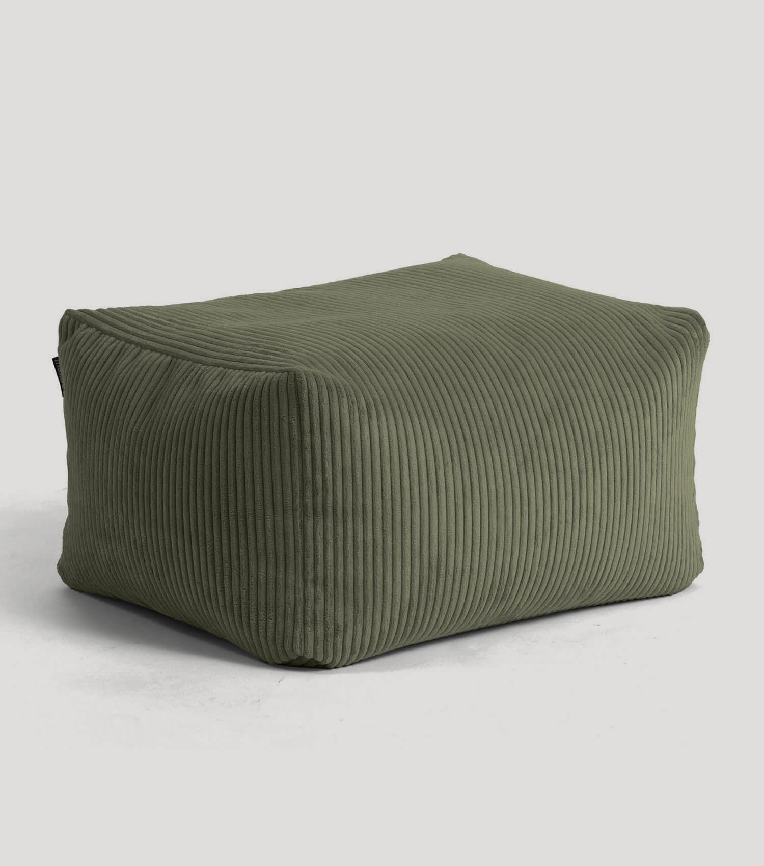 Indoor Pouf Hocker Sitzkissen Bodenkissen 'Der Ruhestifter' Fußhocker eckig