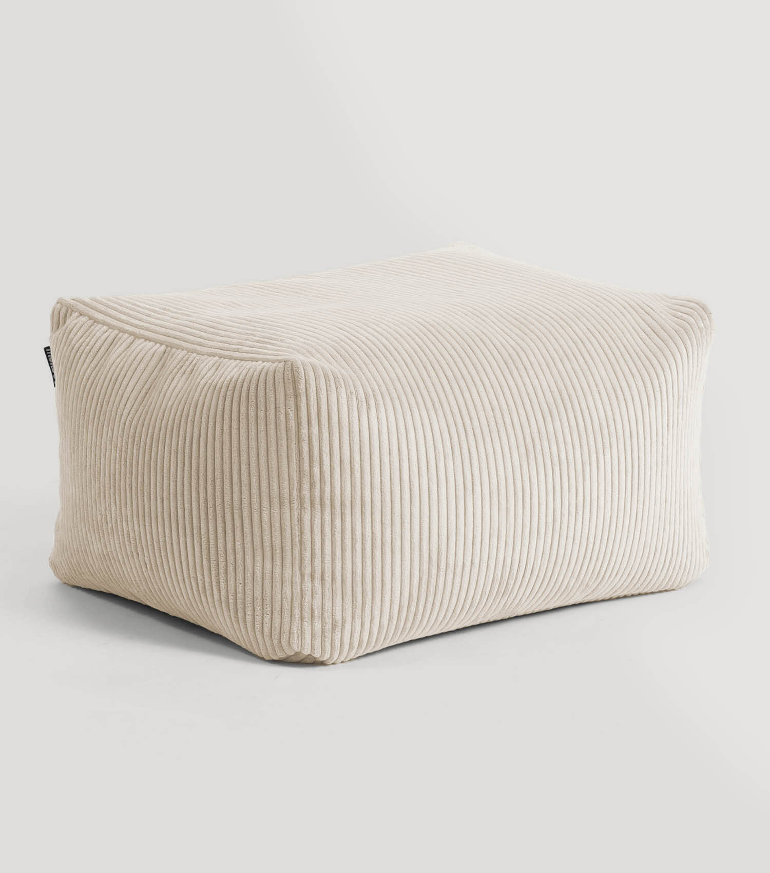 Indoor Pouf Hocker Sitzkissen Bodenkissen 'Der Ruhestifter' Fußhocker eckig