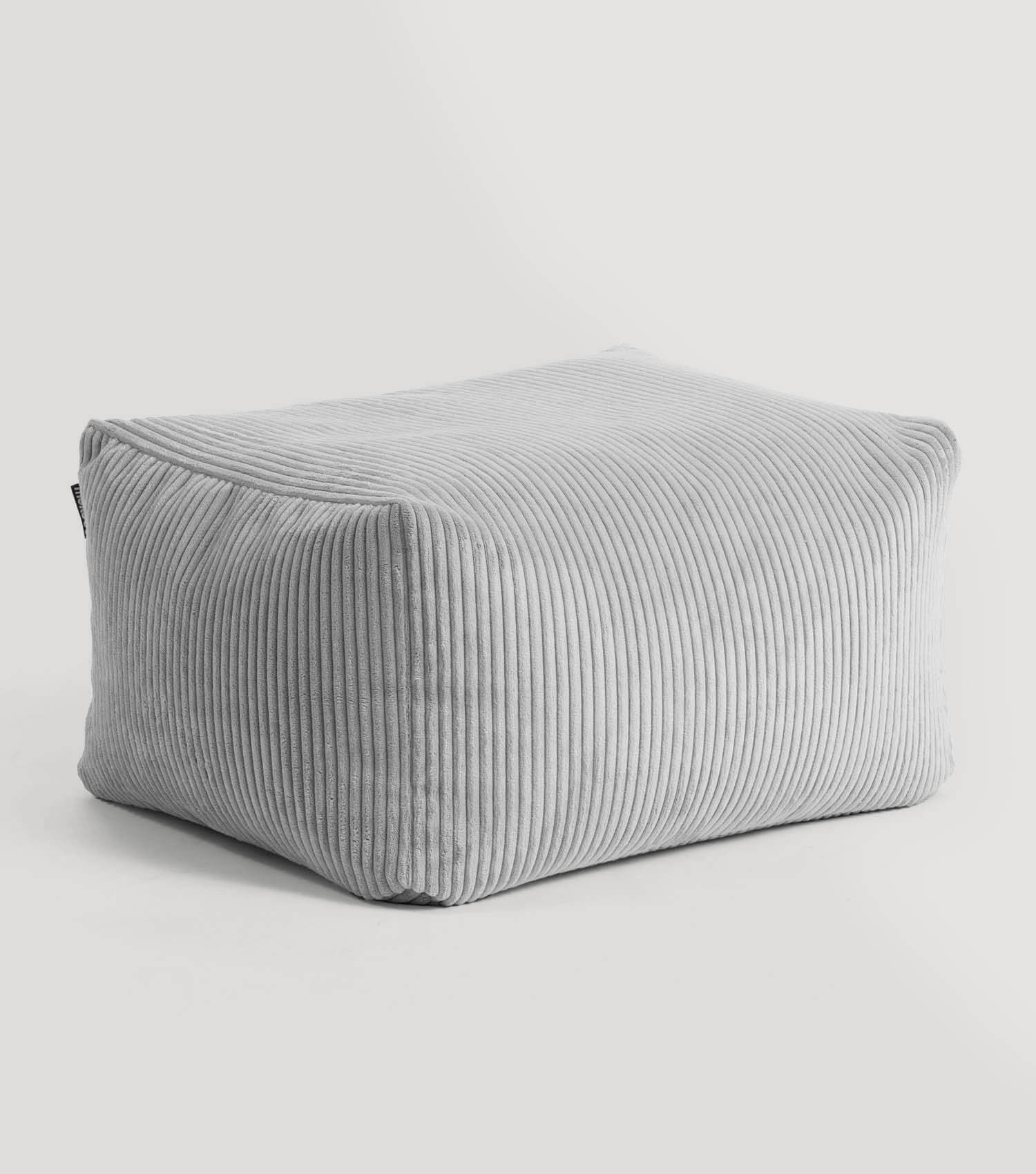 Indoor Pouf Hocker Sitzkissen Bodenkissen 'Der Ruhestifter' Fußhocker eckig