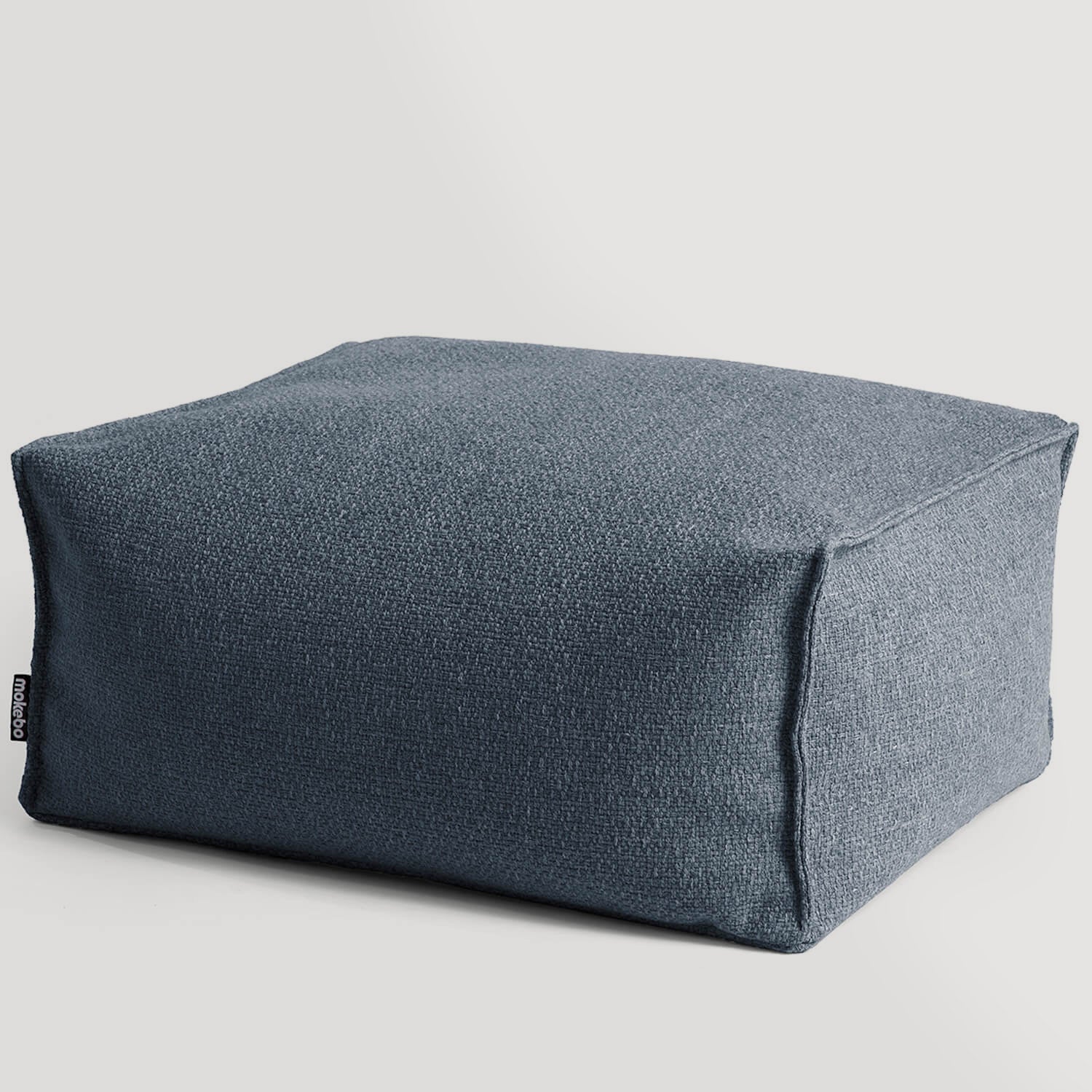 Indoor Pouf Hocker Sitzkissen Bodenkissen 'Der Ruhestifter' Fußhocker eckig