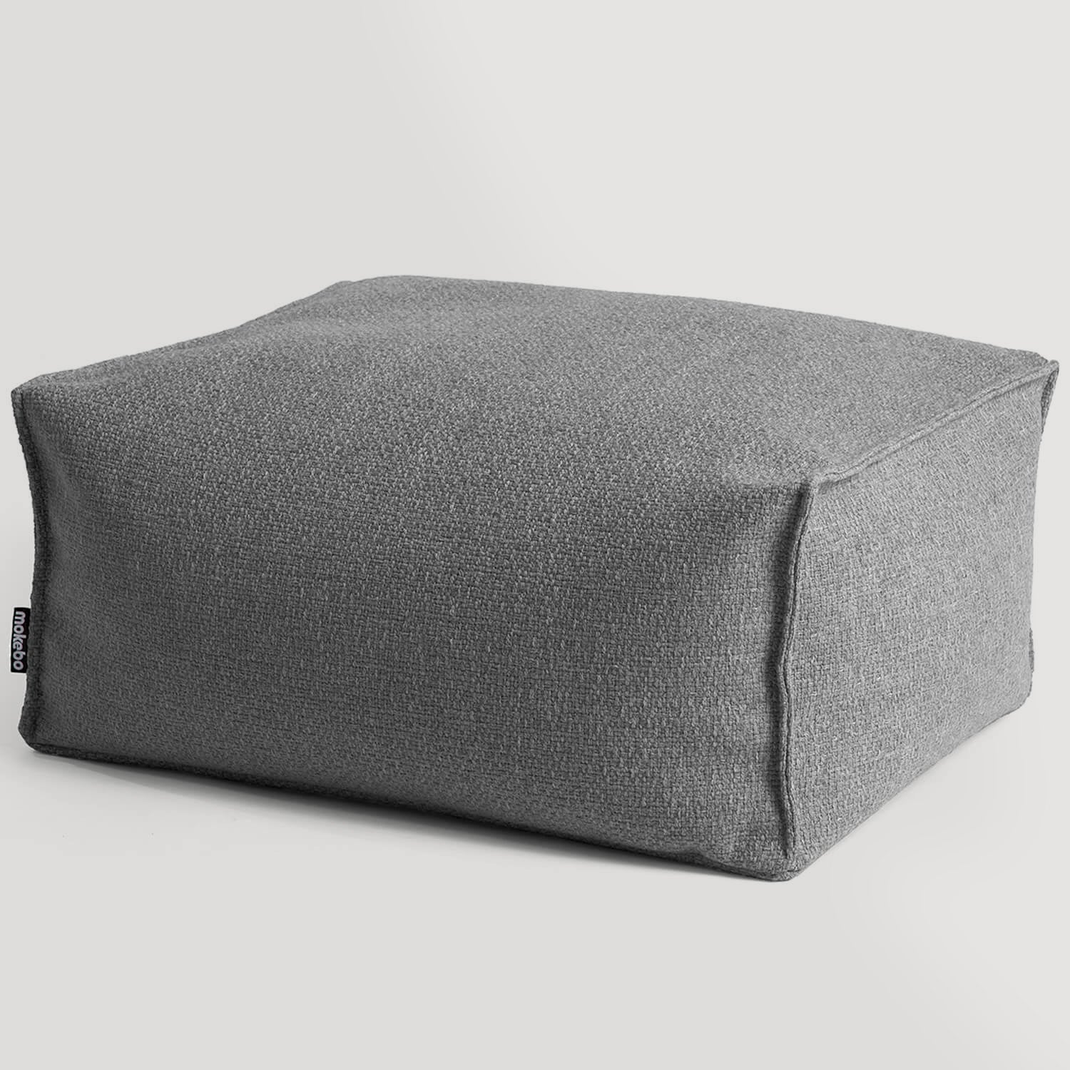 Indoor Pouf Hocker Sitzkissen Bodenkissen 'Der Ruhestifter' Fußhocker eckig