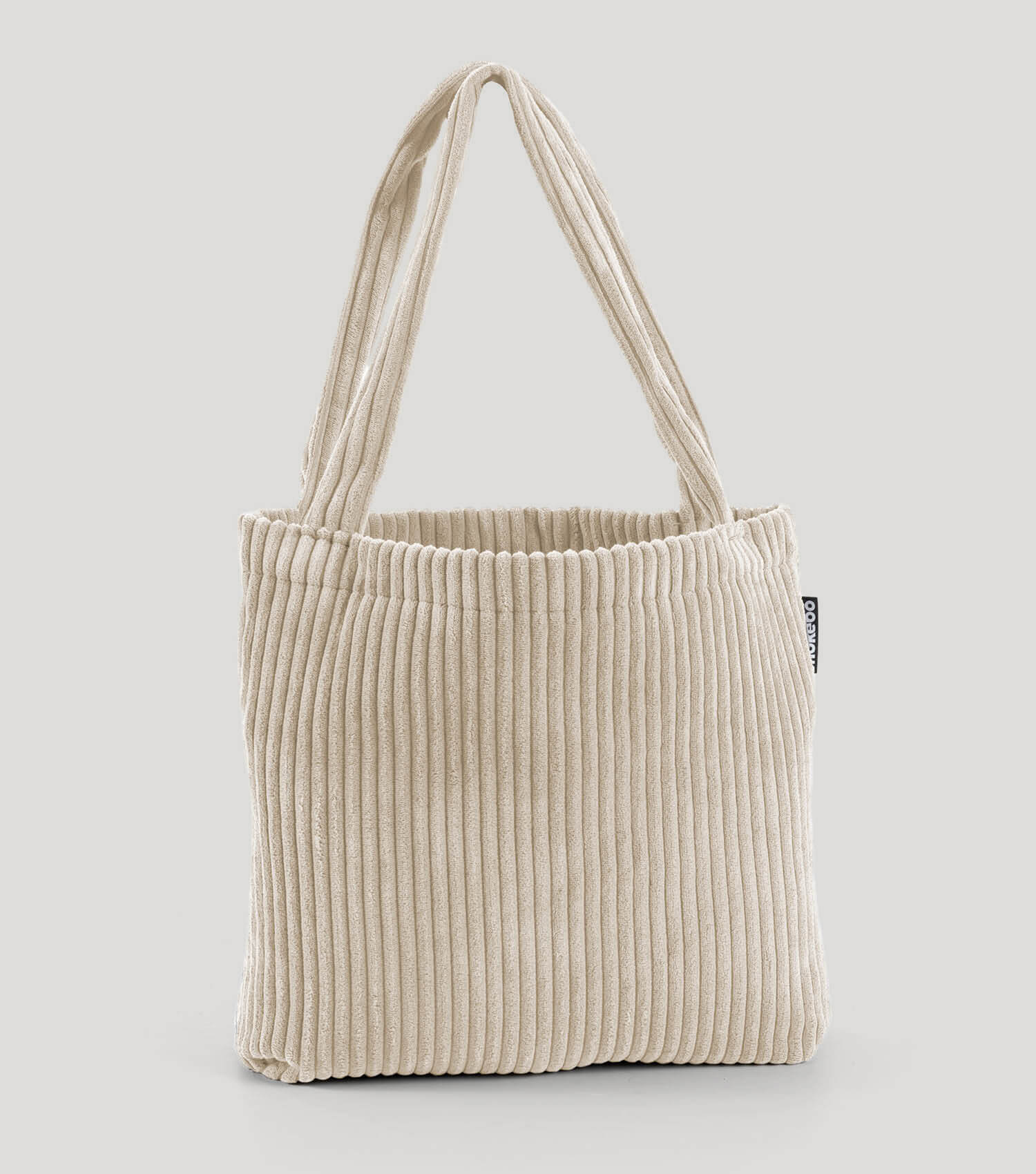 Tasche Cord Shopper Tote Bag Umhängetasche Einkaufstasche Beutel