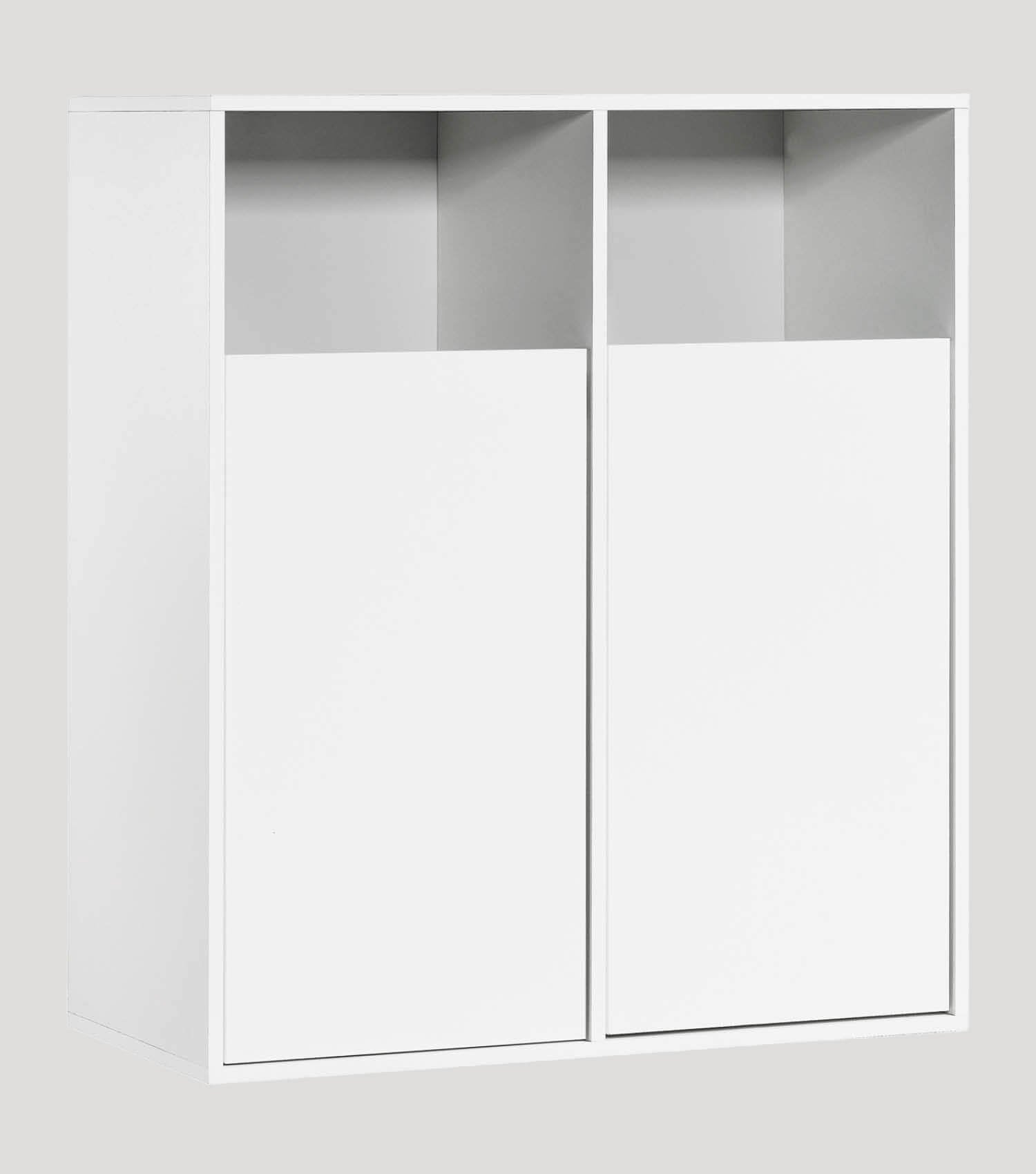 Wäscheschrank Wäschesammler Wäschekorb Holz Wäschetrenner Wäschebox