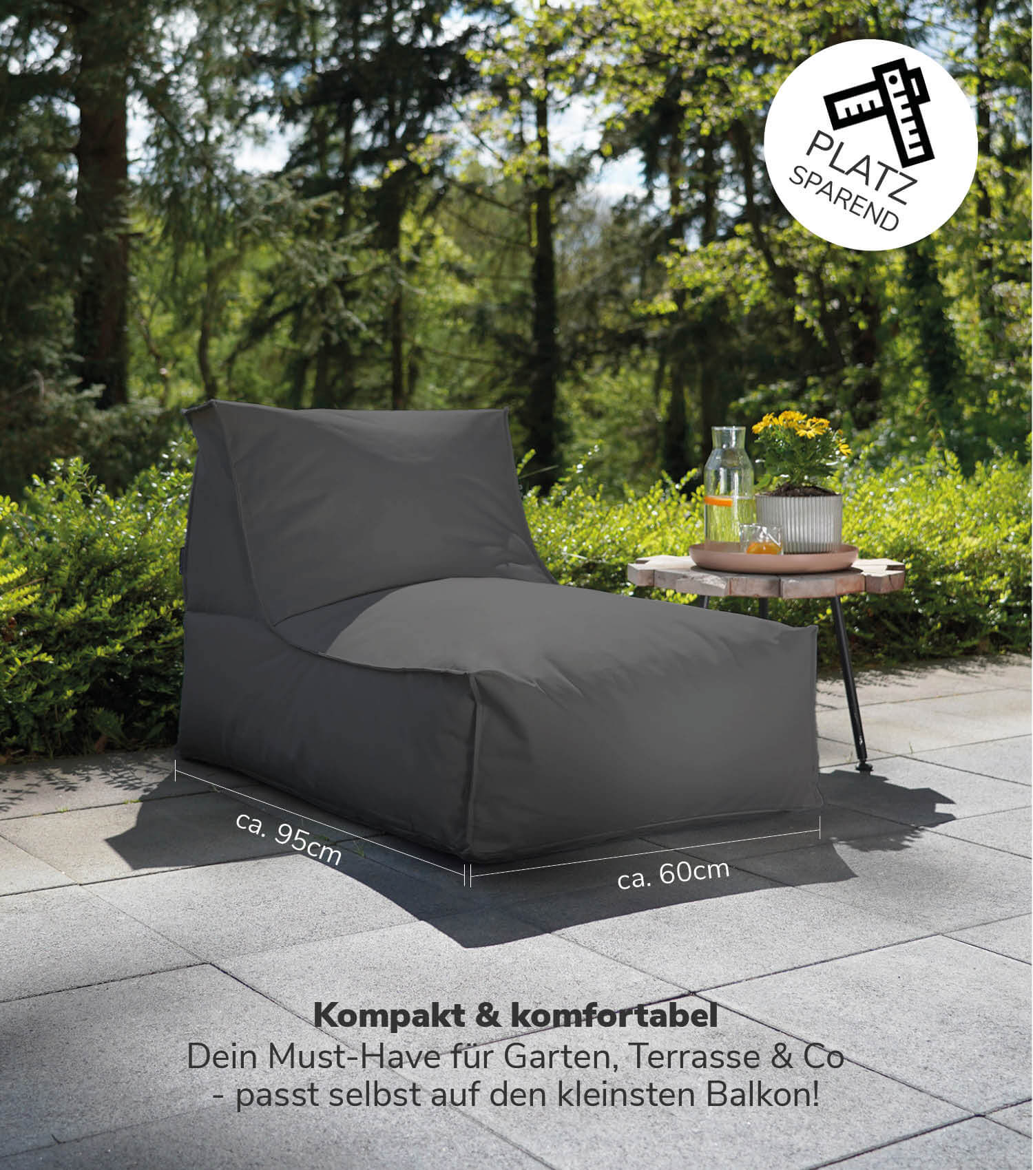 Sitzsack Bodenkissen Relaxliege Bean Bag Liege Sitzbag Sitzkissen