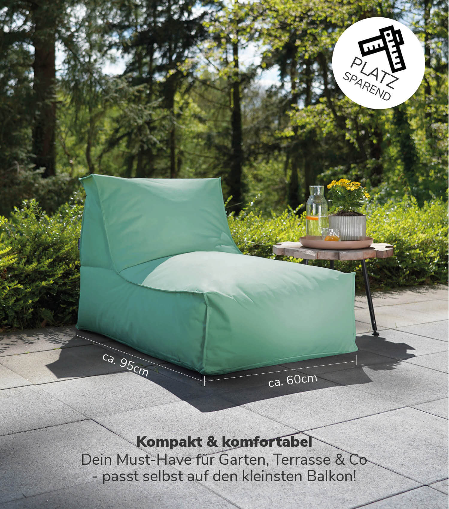 Sitzsack Bodenkissen Relaxliege Bean Bag Liege Sitzbag Sitzkissen