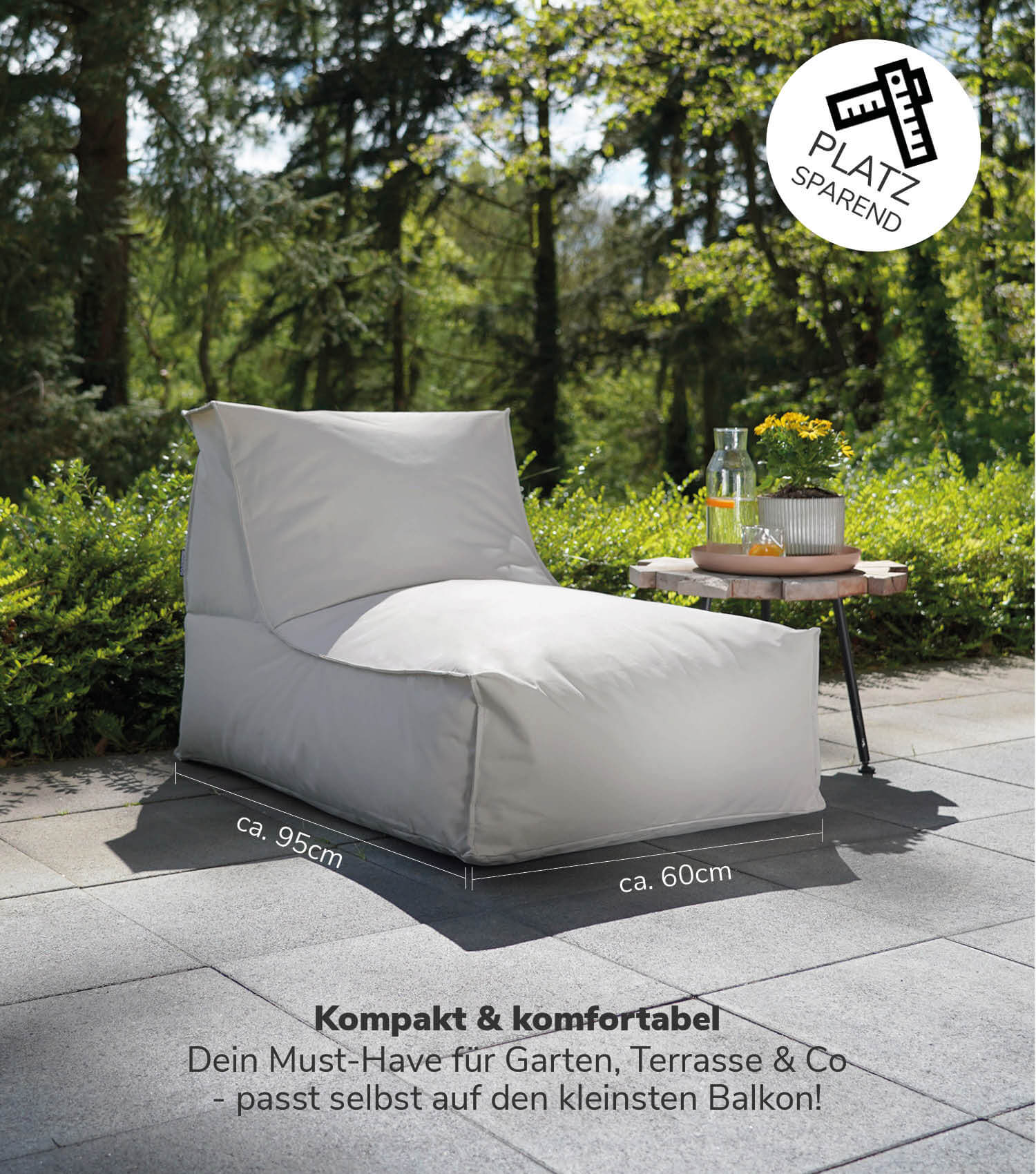 Sitzsack Bodenkissen Relaxliege Bean Bag Liege Sitzbag Sitzkissen