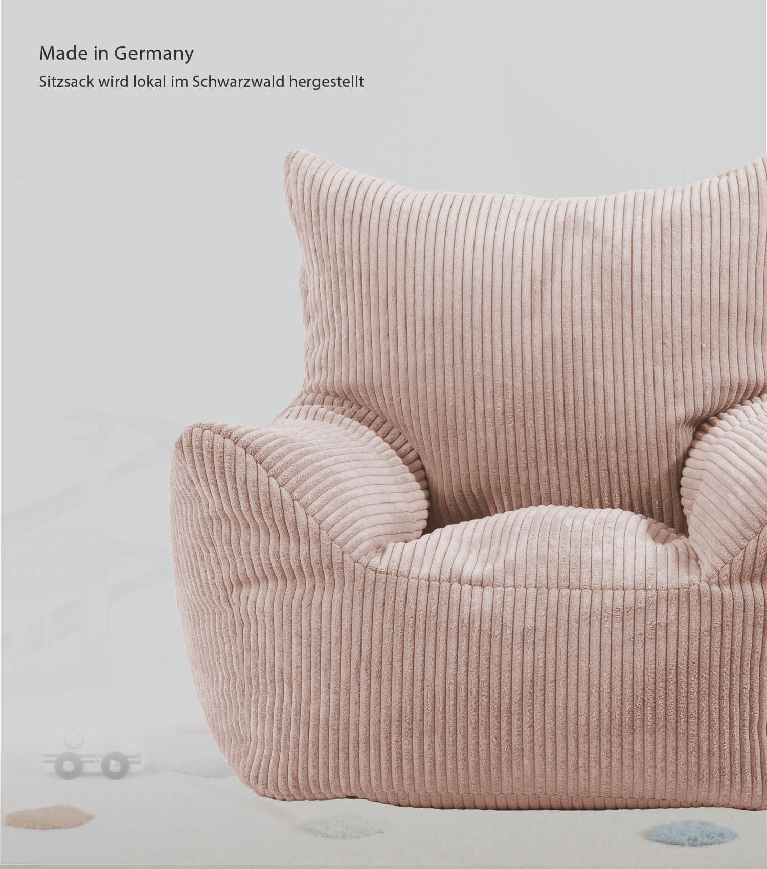 Kinder Sitzack Cord Kindersessel Lesesessel Bodenkissen Kindersitzsack