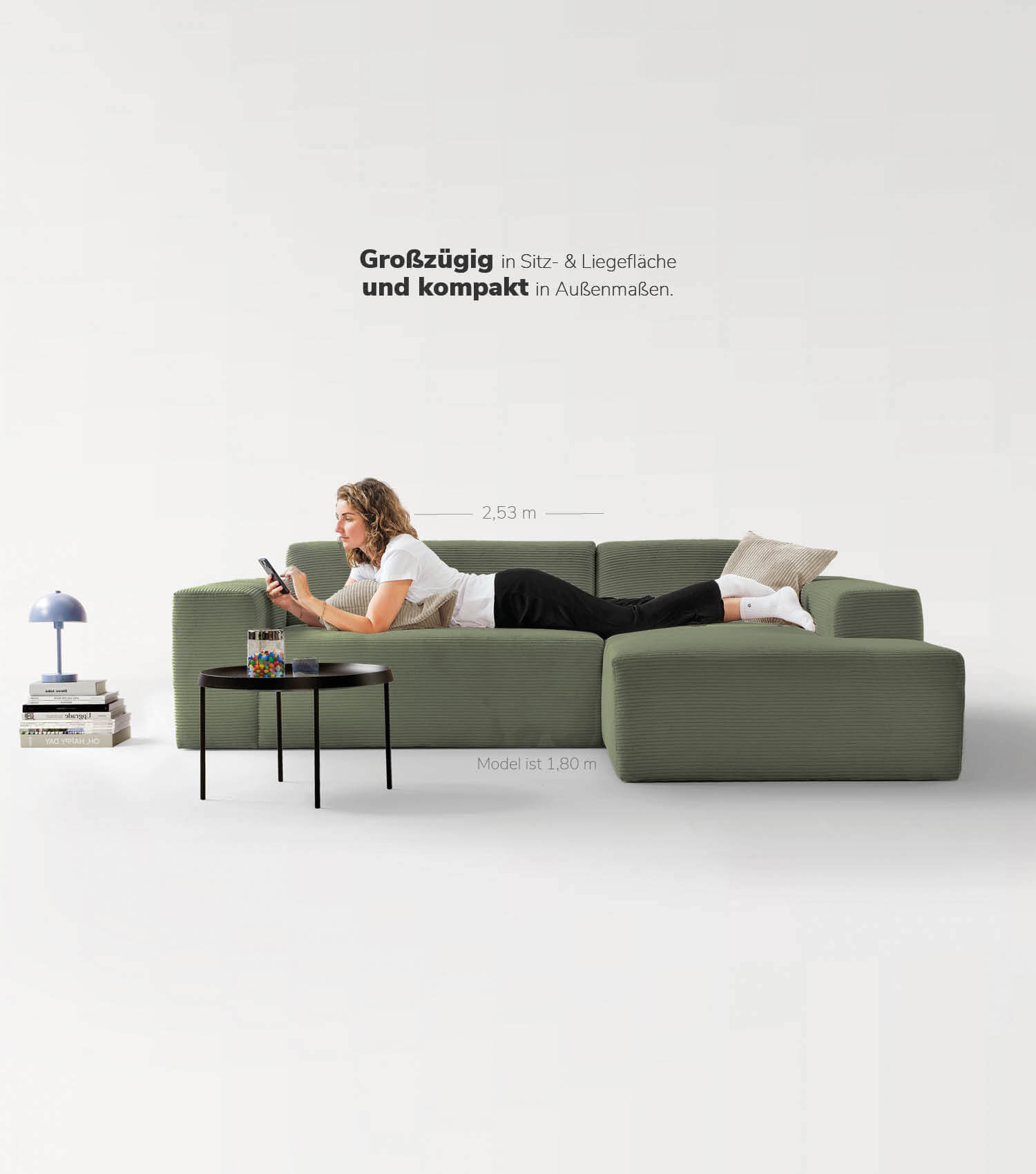 Cord Sofa Sofa Cord Ecksofa Cord Sofa beige Eckcouch 3-Sitzer Sofa