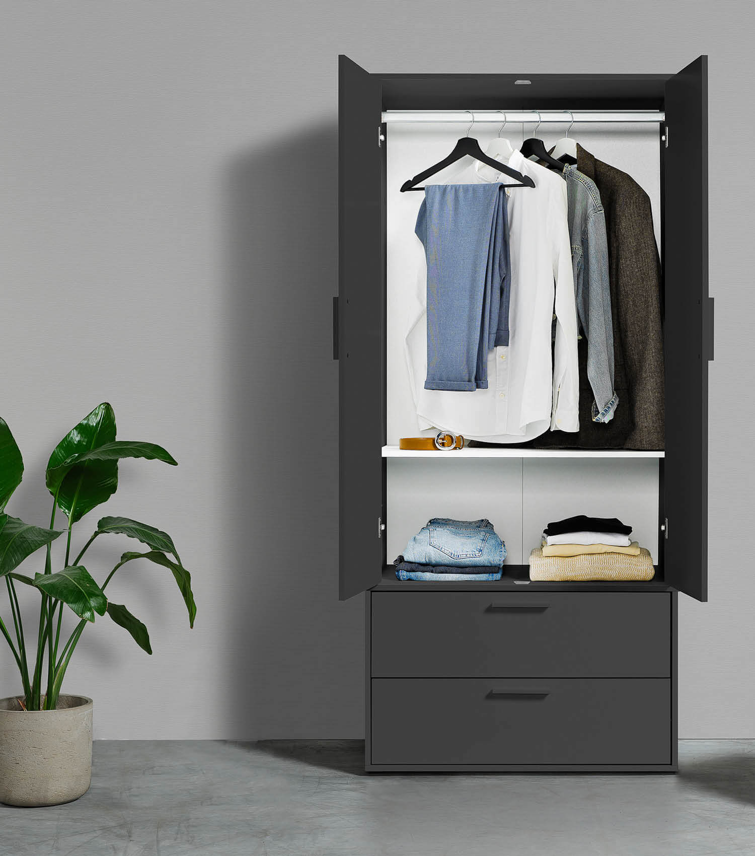 Kleiderschrank Kinderkleiderschrank Garderobenschrank Schlafzimmerschrank