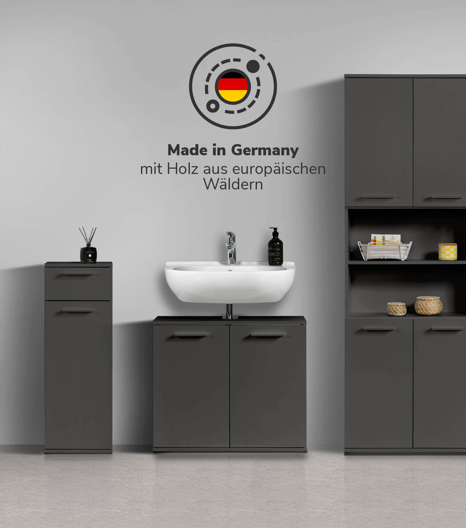 Badmöbel Set Badschrank Set Badschränke Badezimmerschränke Schrank Set