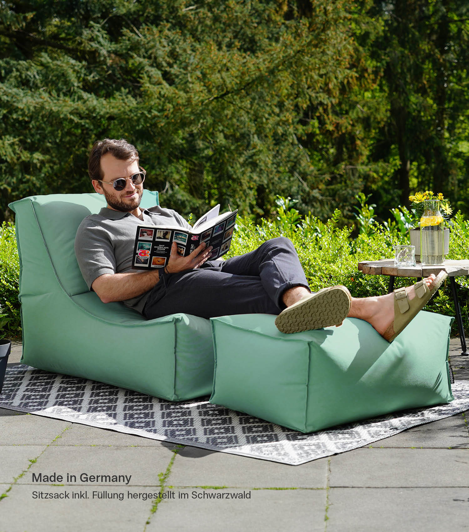 Sitzsack Bodenkissen Relaxliege Bean Bag Liege Sitzbag Sitzkissen