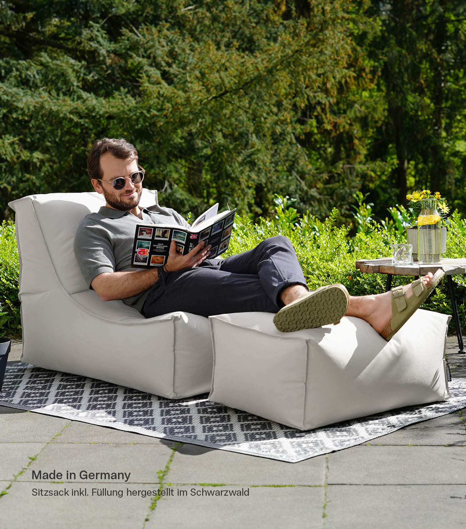 Sitzsack Bodenkissen Relaxliege Bean Bag Liege Sitzbag Sitzkissen