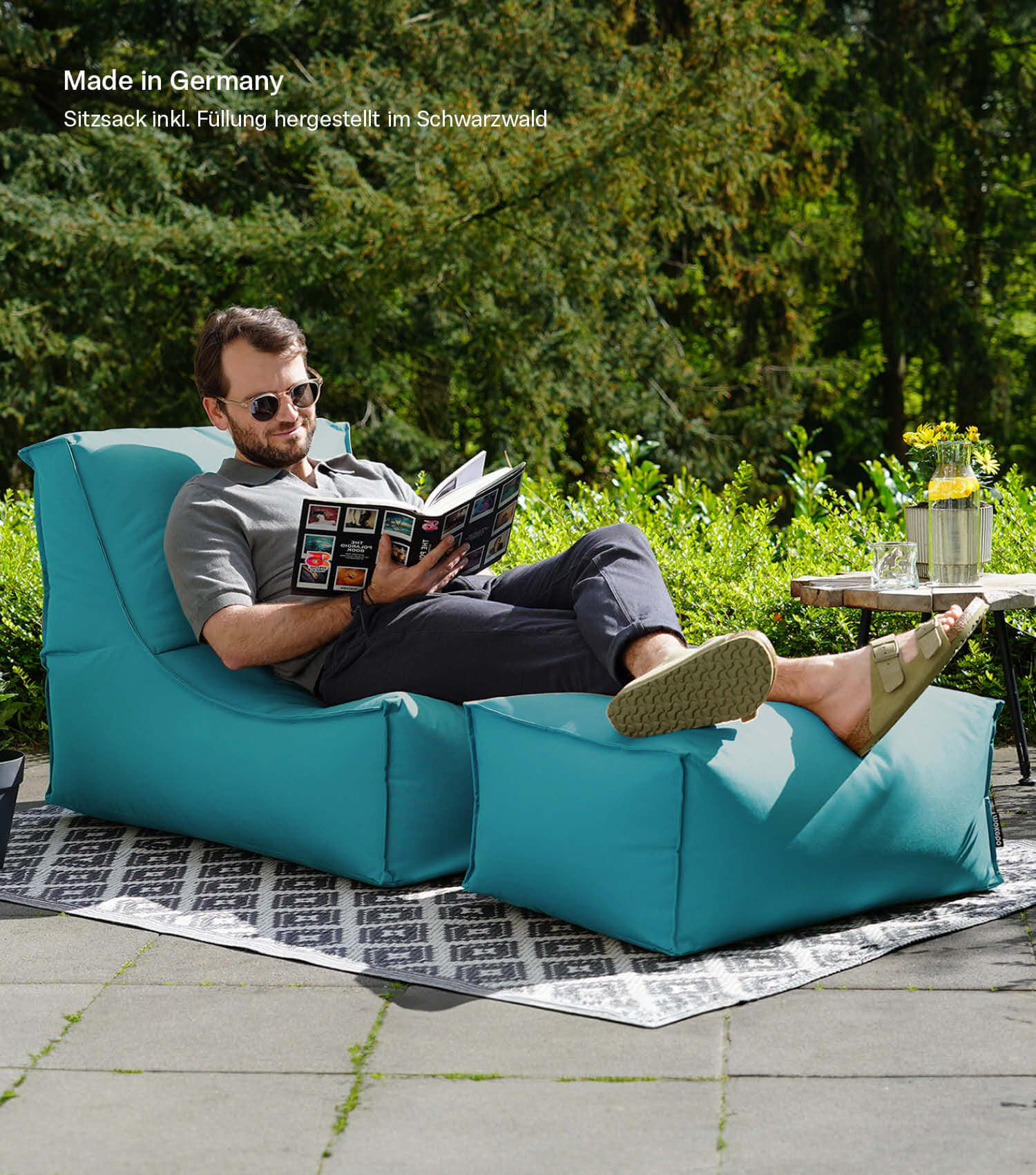 Sitzsack Bodenkissen Relaxliege Bean Bag Liege Sitzbag Sitzkissen