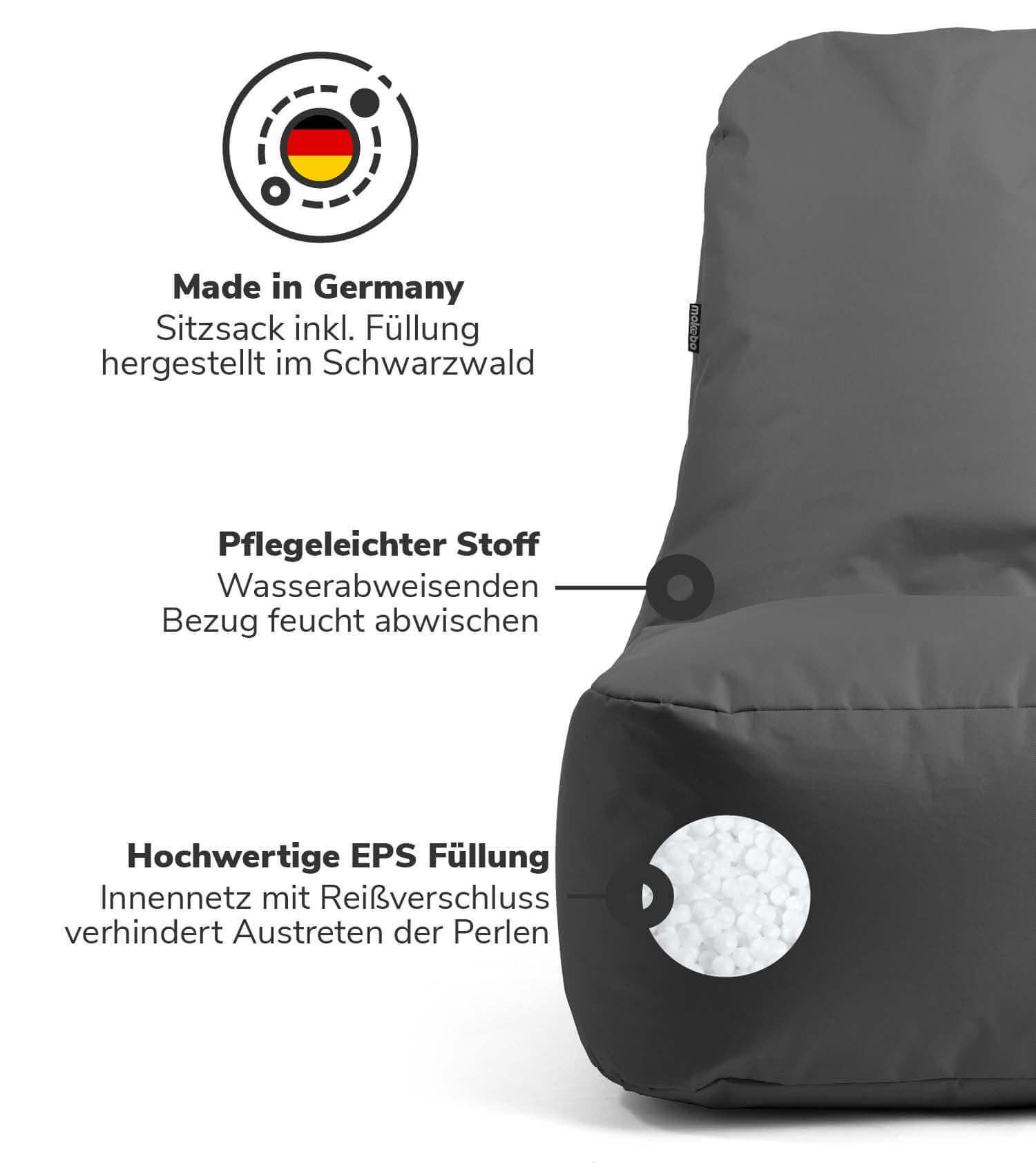 Sitzsack Sitzsack Kinder Gaming Sitzsack Gaming Sessel Bean Bag