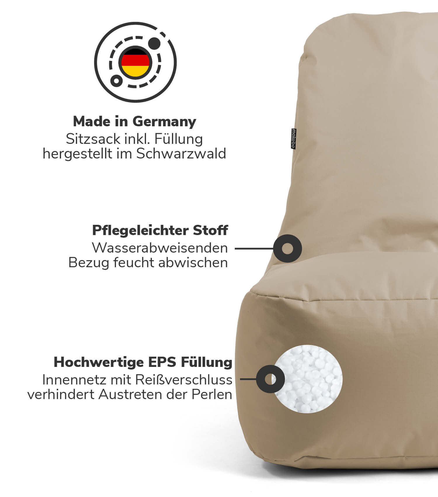 Sitzsack Sitzsack Kinder Gaming Sitzsack Gaming Sessel Bean Bag