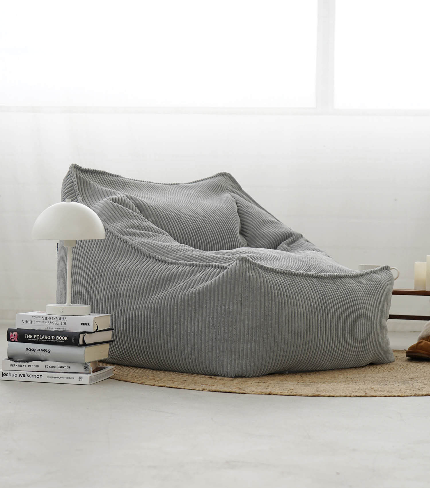 Cord Sessel Lesesessel XXL Sitzsack Sitzsack Cord Bean Bag Armlehnen