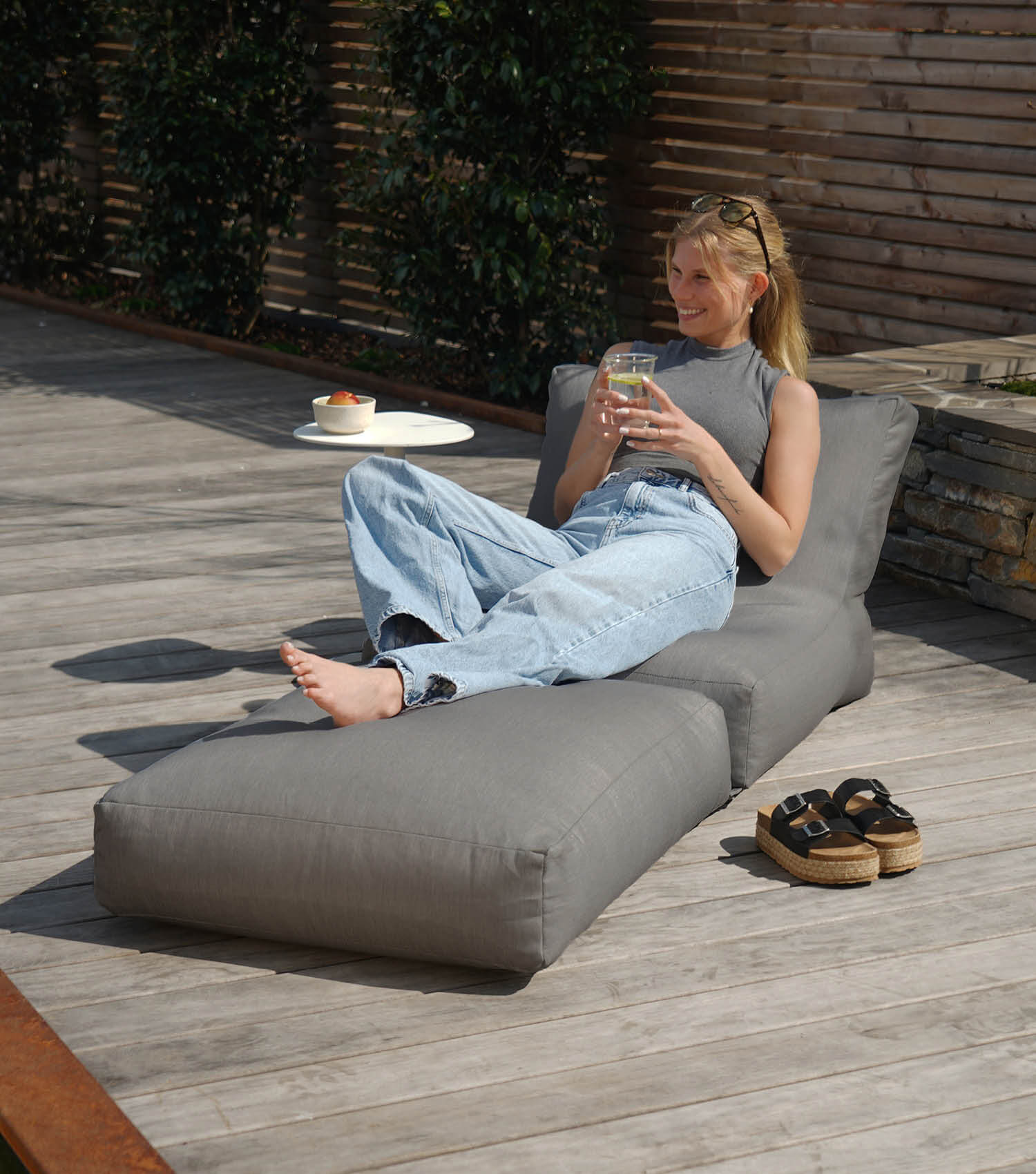 Sitzsack Bodenkissen Relaxliege Bean Bag Liege Sitzbag Sitzkissen