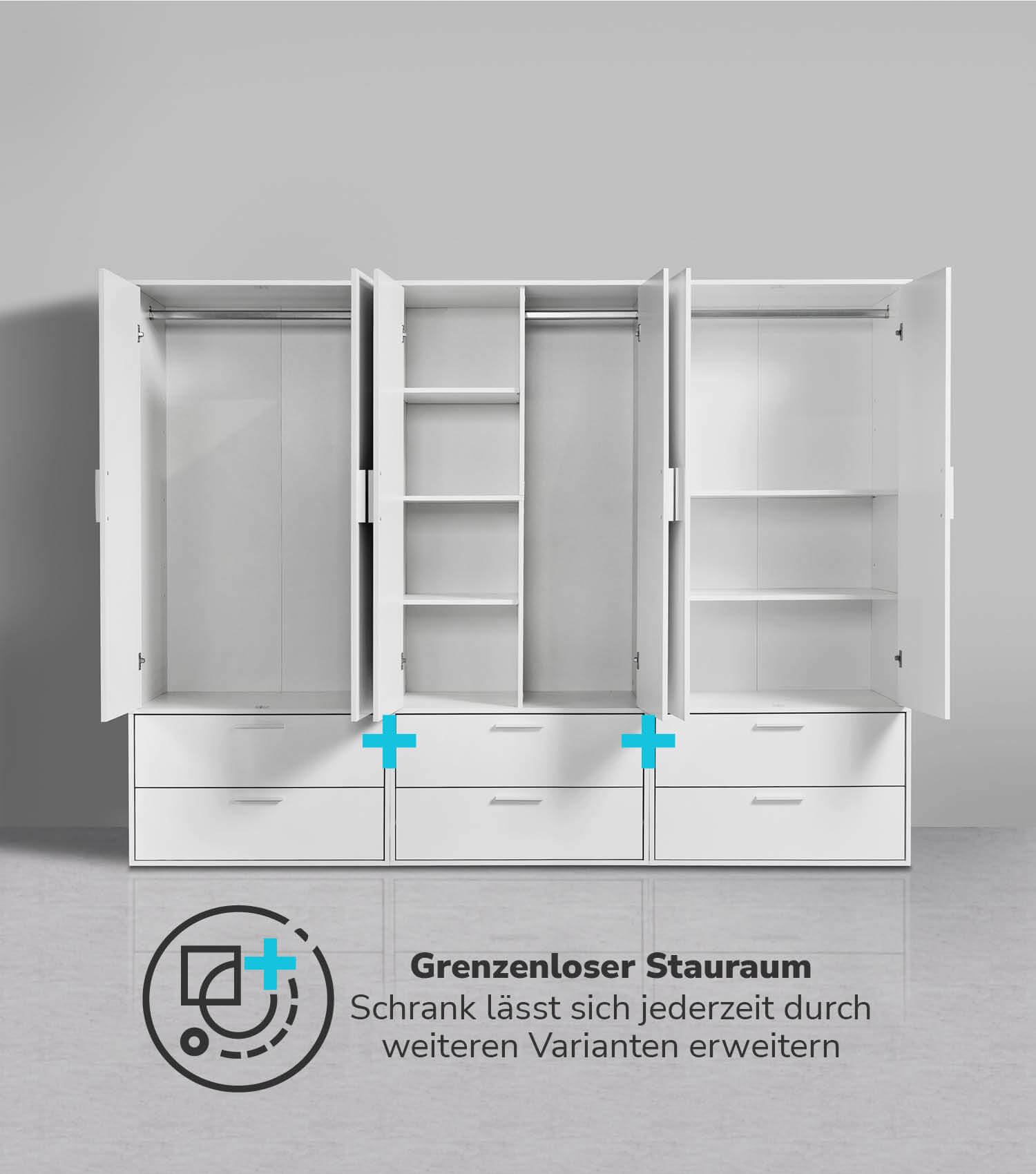 Kleiderschrank Kinderkleiderschrank Garderobenschrank Schlafzimmerschrank