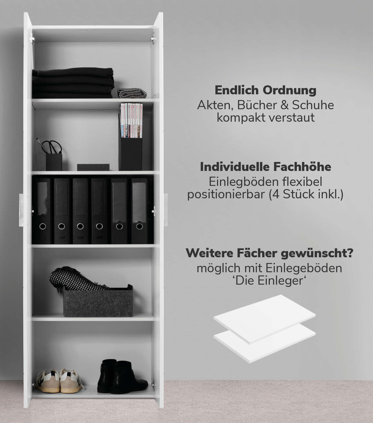 Mehrzweckschrank Set Schrankwand Büroschränke Mehrzweckschränke Kommode