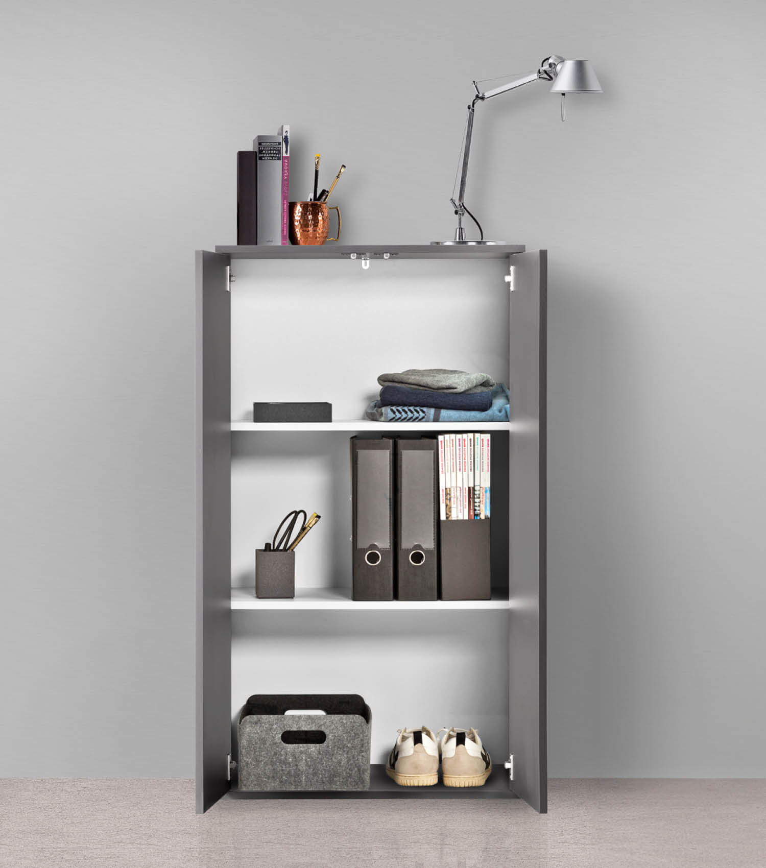 mokebo® 'Der Schlanke' Mehrzweckschrank Aktenschrank Made in DE