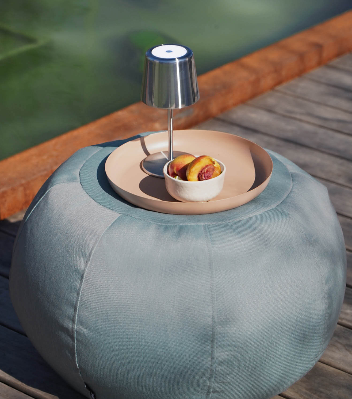 Outdoor Pouf Sitzpouf Outdoor Gartenhocker Gartenmöbel Hocker