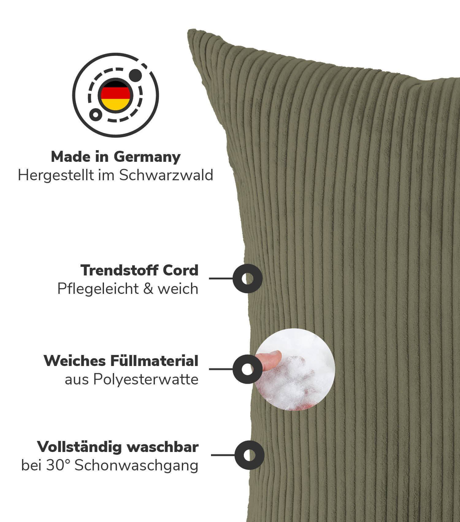 XXL Kissen Jumbokissen Riesenkissen Rückenkissen Sofakissen Liegekissen