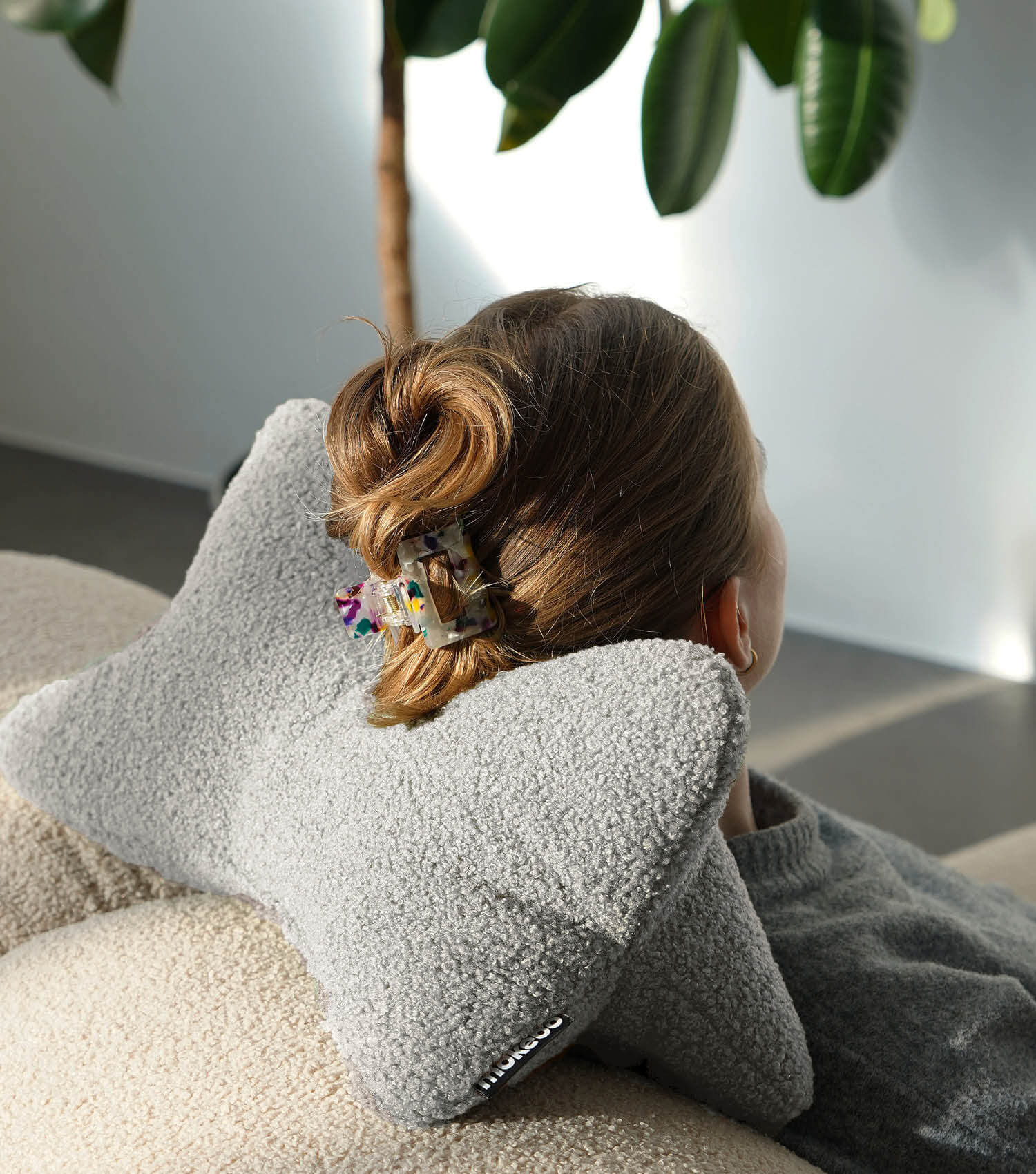 Nackenkissen Leseknochen Lesekissen Buchstütze Stützkissen Rückenkissen