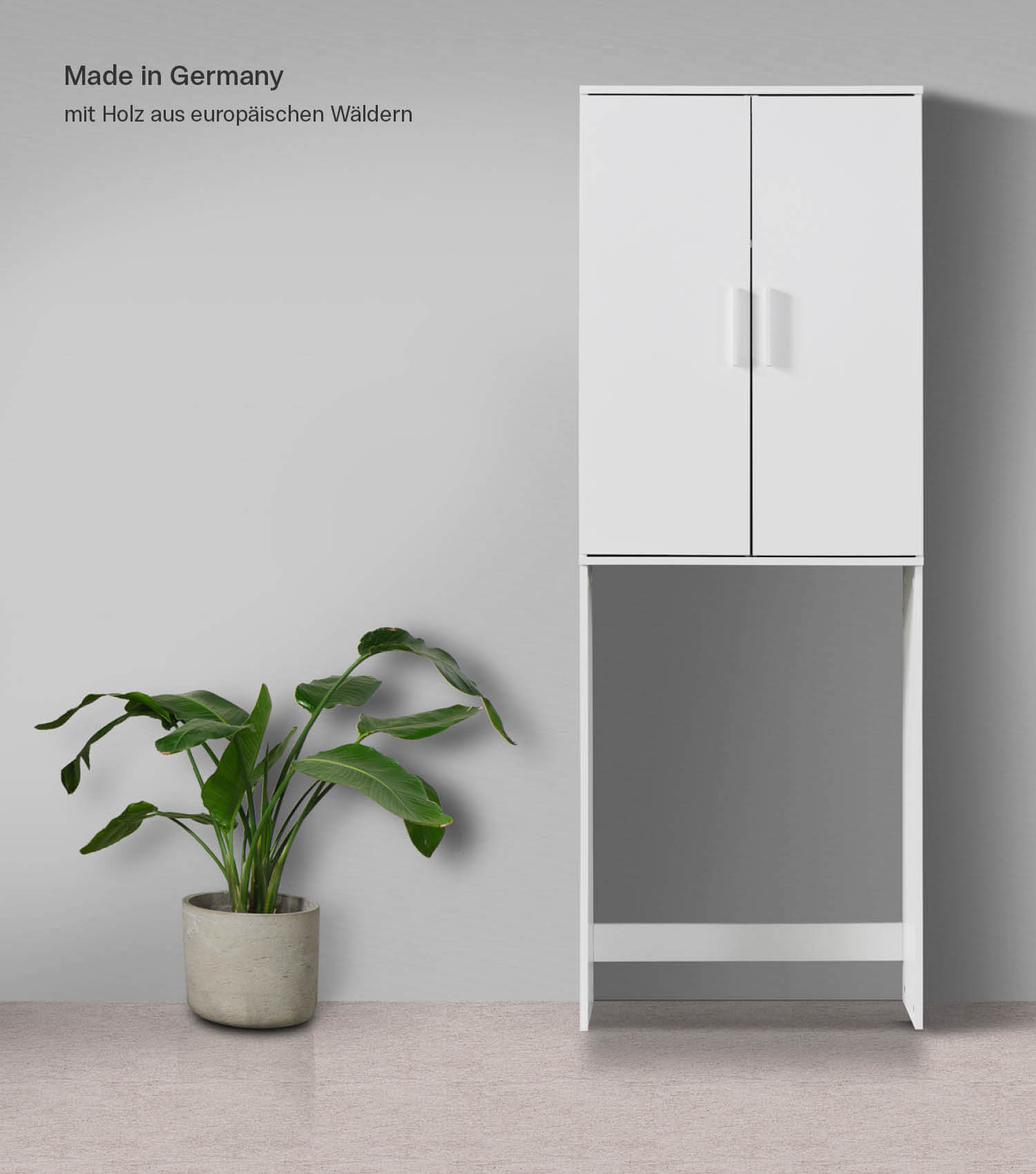 Waschmaschinenschrank Überbauschrank Toilettenregal Badregal Überbau