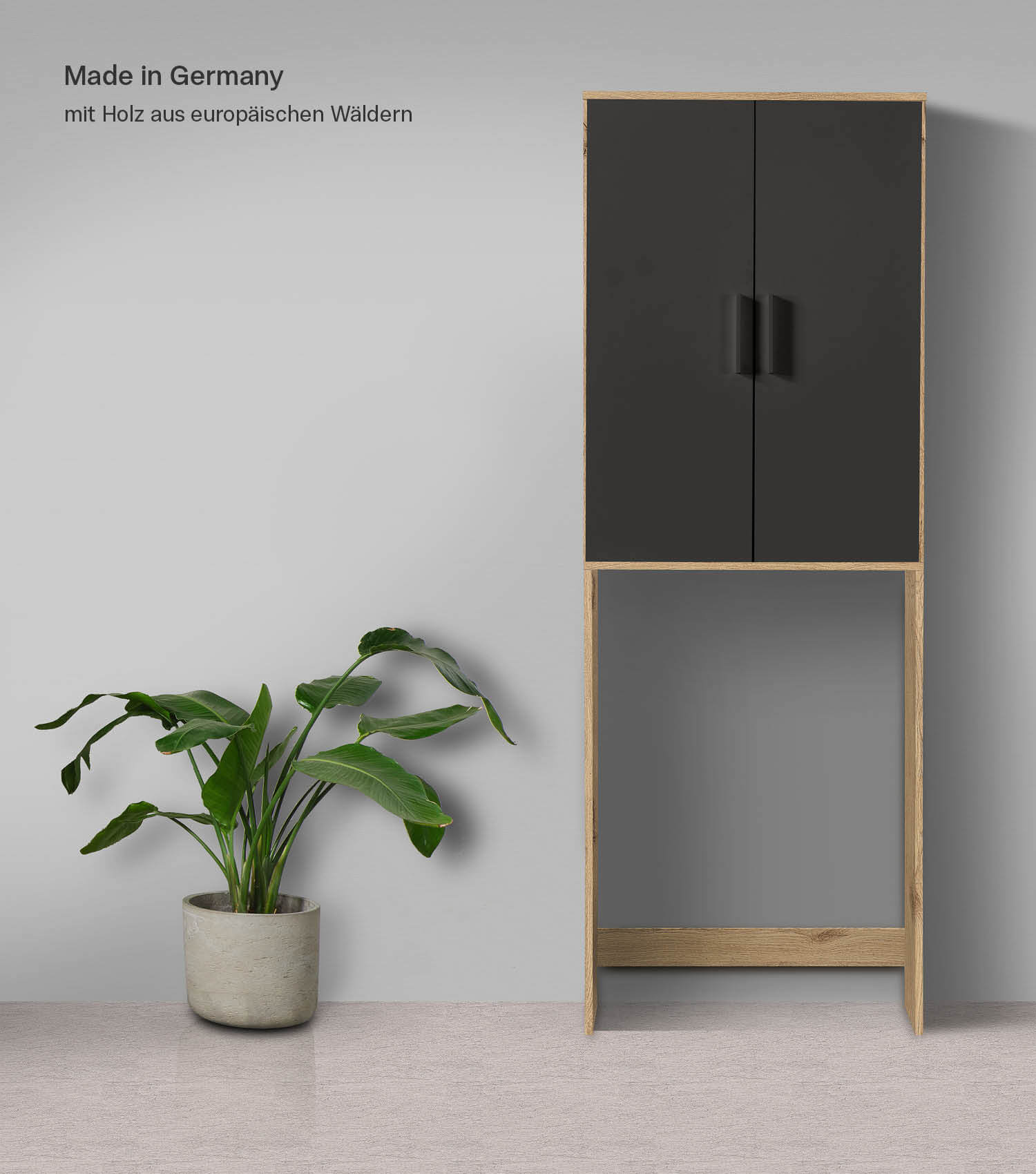 Waschmaschinenschrank Überbauschrank Toilettenregal Badregal Überbau