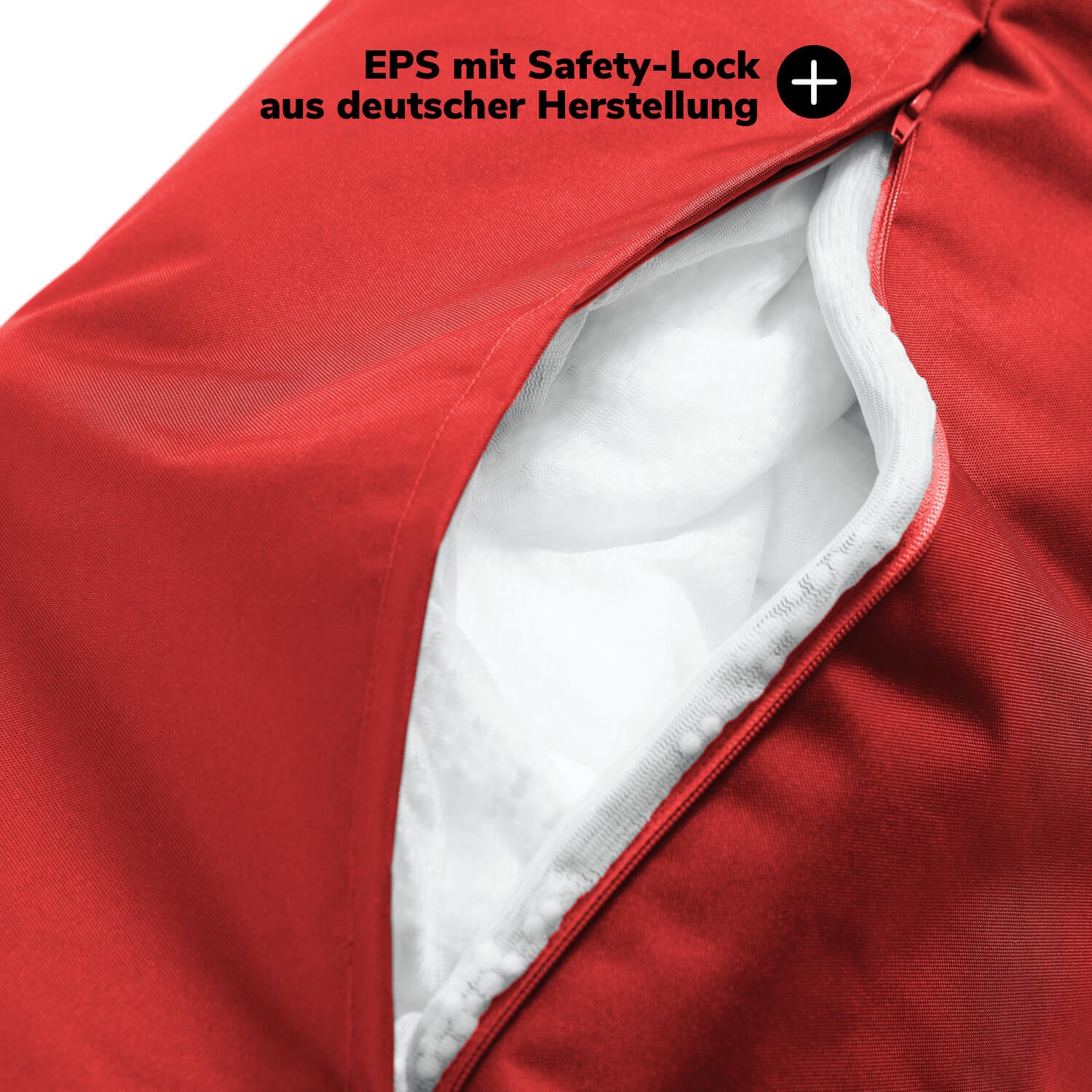 Sitzsack-Sessel Innovation 'Der Ruhepol' mit Hocker oder als Bean Bag