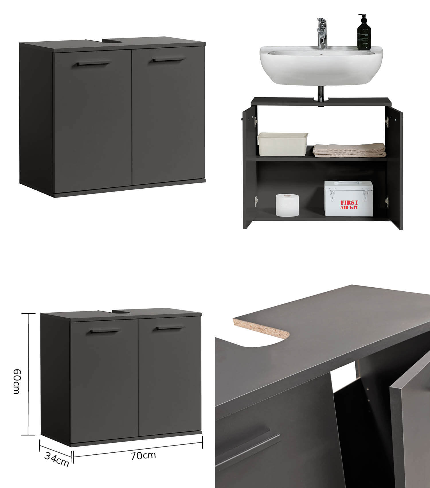 Badmöbel Set Badschrank Set Badschränke Badezimmerschränke Schrank Set