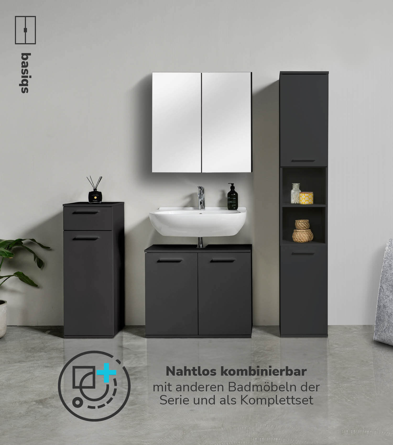 Bad-Spiegelschrank Speigelschrank Badschrank Hängeschrank Wandschrank