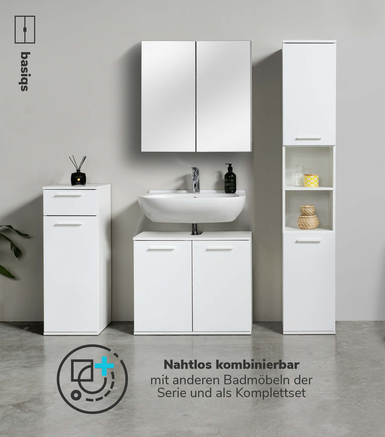 Bad-Spiegelschrank Speigelschrank Badschrank Hängeschrank Wandschrank