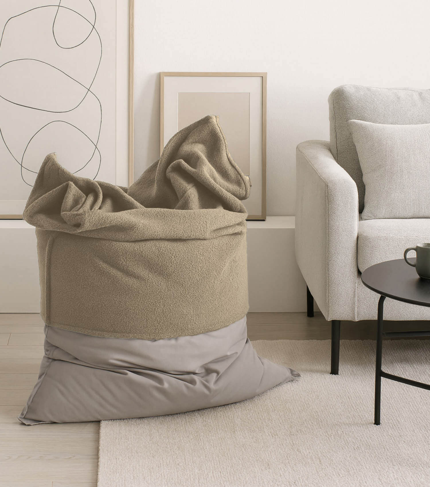 Cord Bezug Sitzsackcover Sitzsack Hülle Bean Bag Cover Sitzkissen