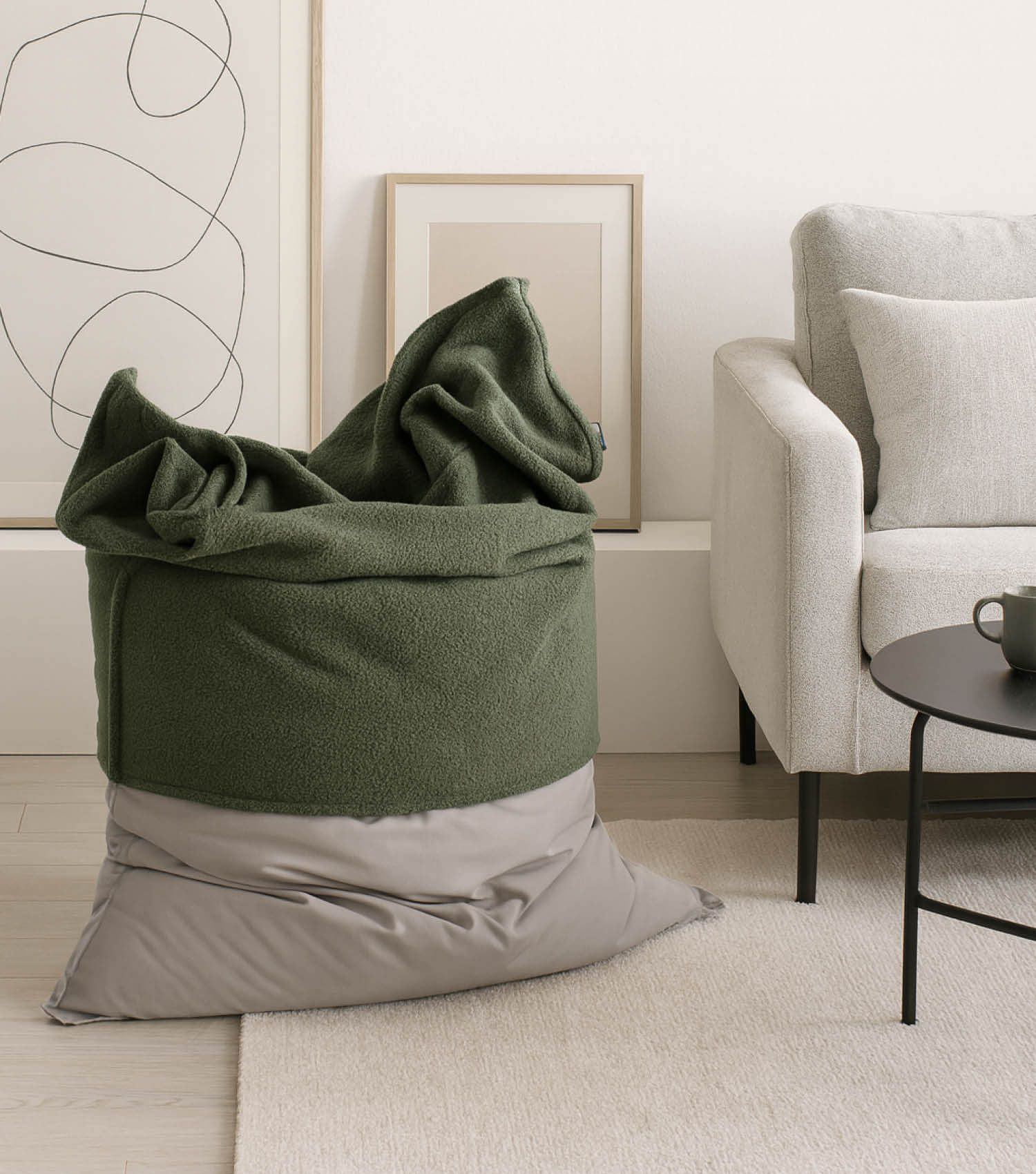 Cord Bezug Sitzsackcover Sitzsack Hülle Bean Bag Cover Sitzkissen