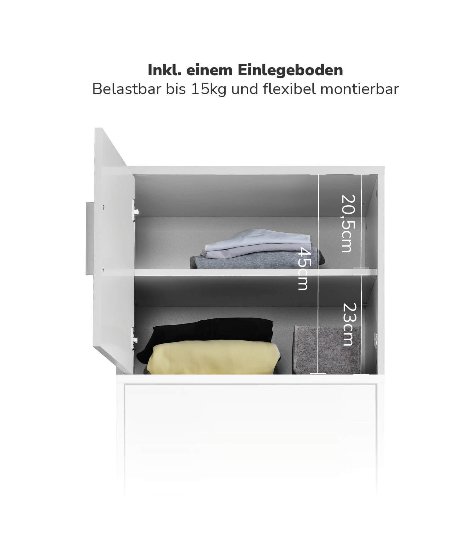 Kleiderschrankaufsatz Schrankaufsatz aufsatzschrank aufsatzregal