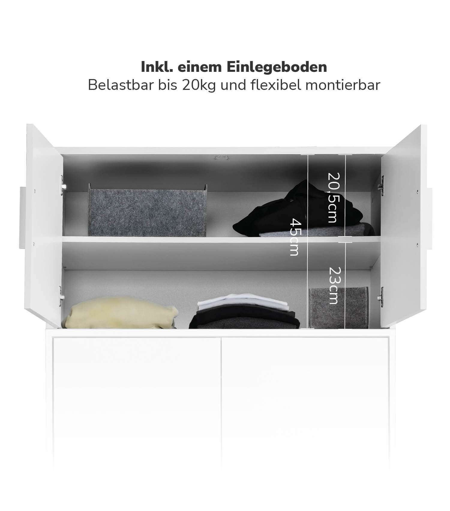 Kleiderschrankaufsatz Schrankaufsatz aufsatzschrank aufsatzregal