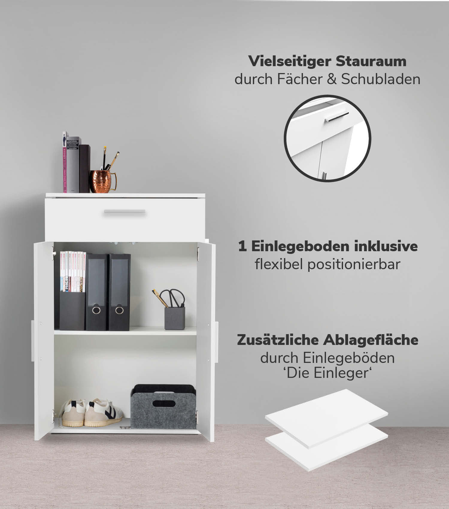 Mehrzweckschrank Set Schrankwand Büroschränke Mehrzweckschränke Kommode