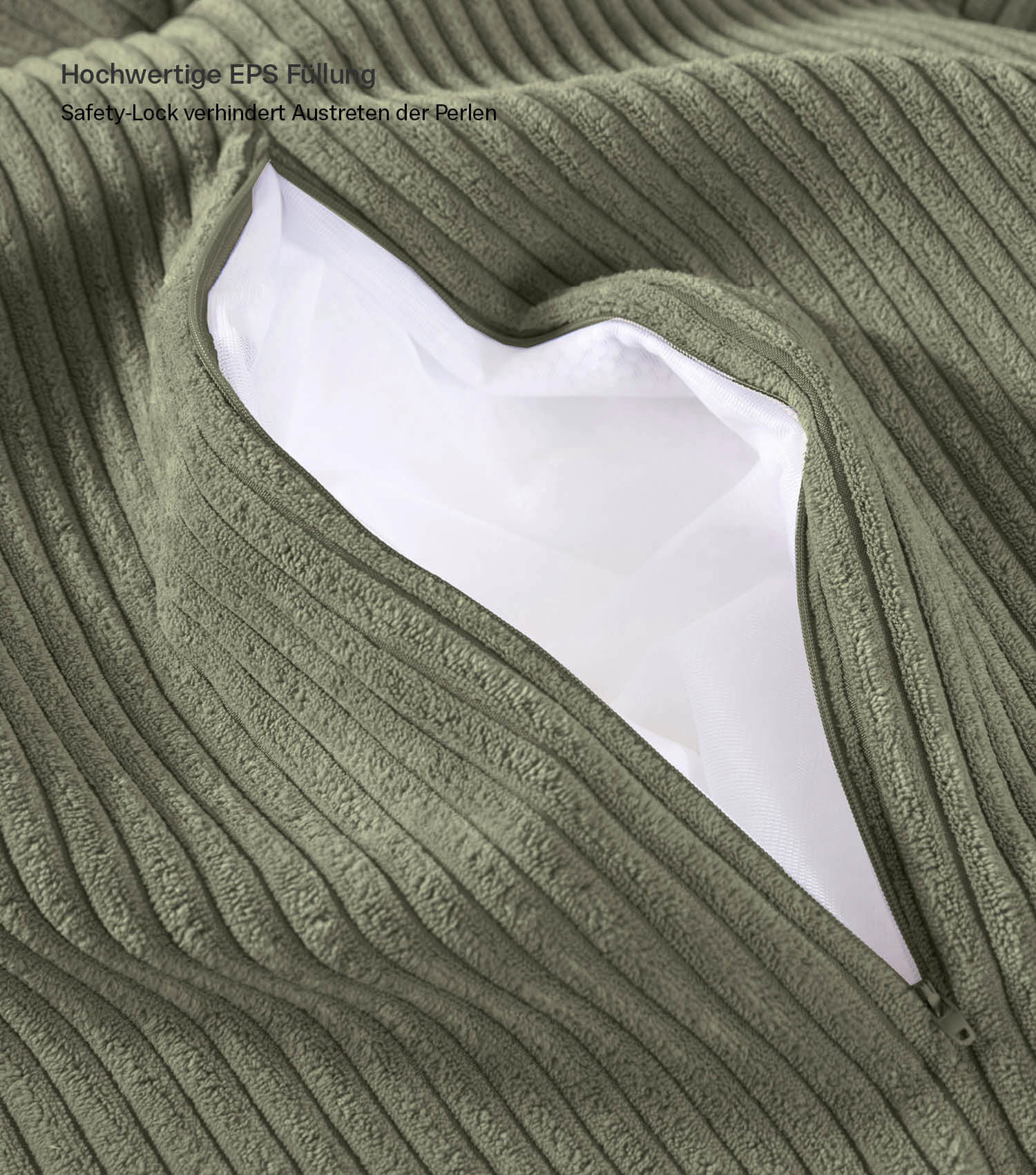 Indoor Pouf Hocker Sitzkissen Bodenkissen 'Der Ruhestifter' Fußhocker eckig