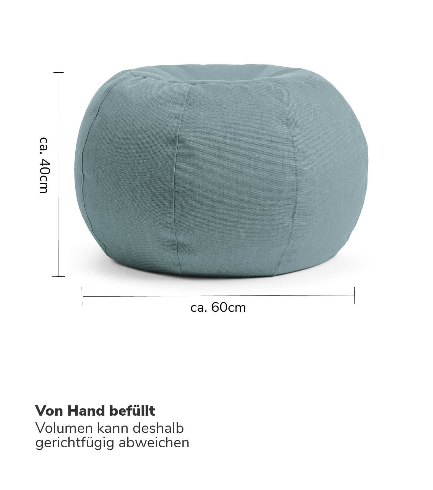 Outdoor Pouf Sitzpouf Outdoor Gartenhocker Gartenmöbel Hocker