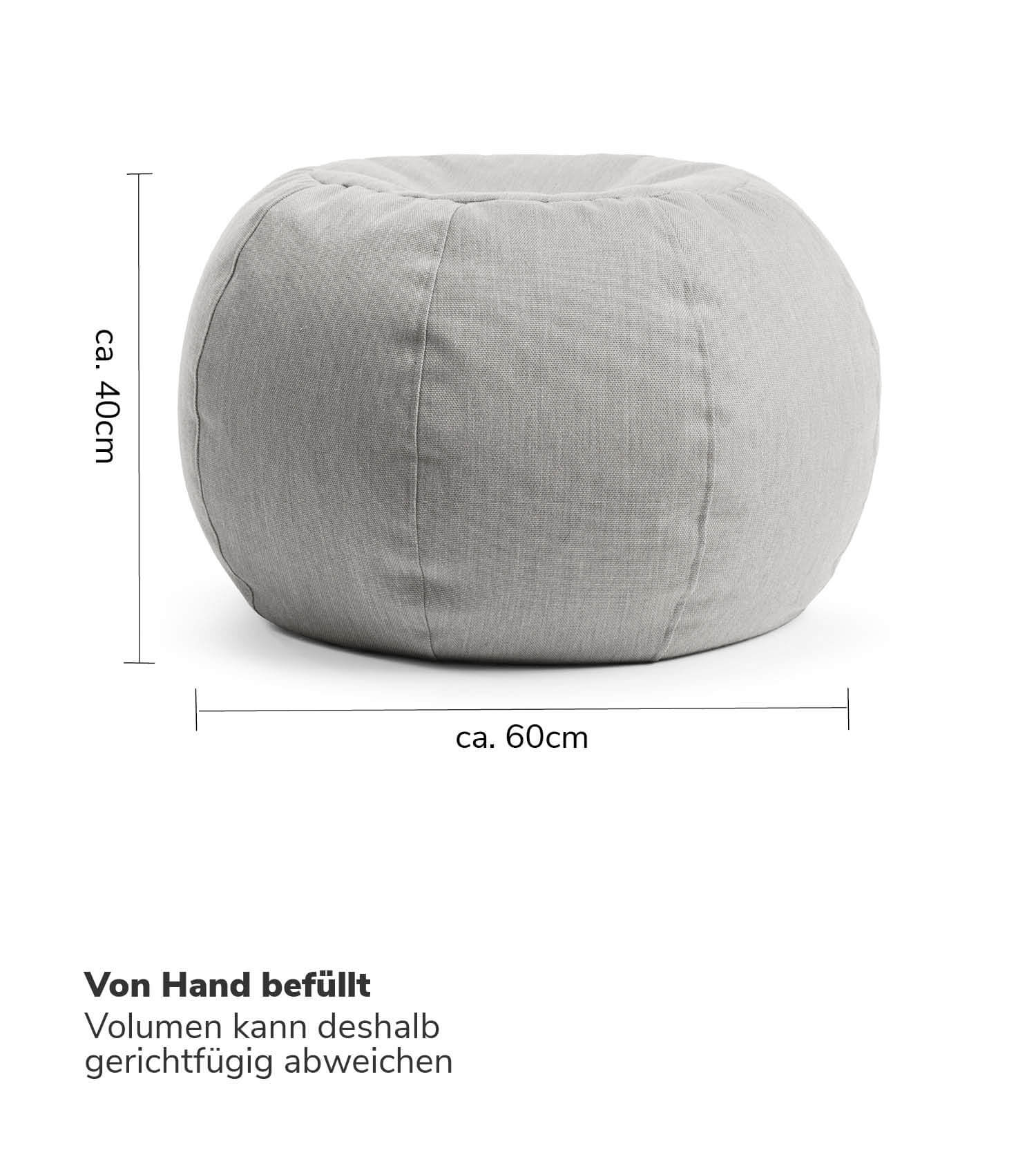 Outdoor Pouf Sitzpouf Outdoor Gartenhocker Gartenmöbel Hocker