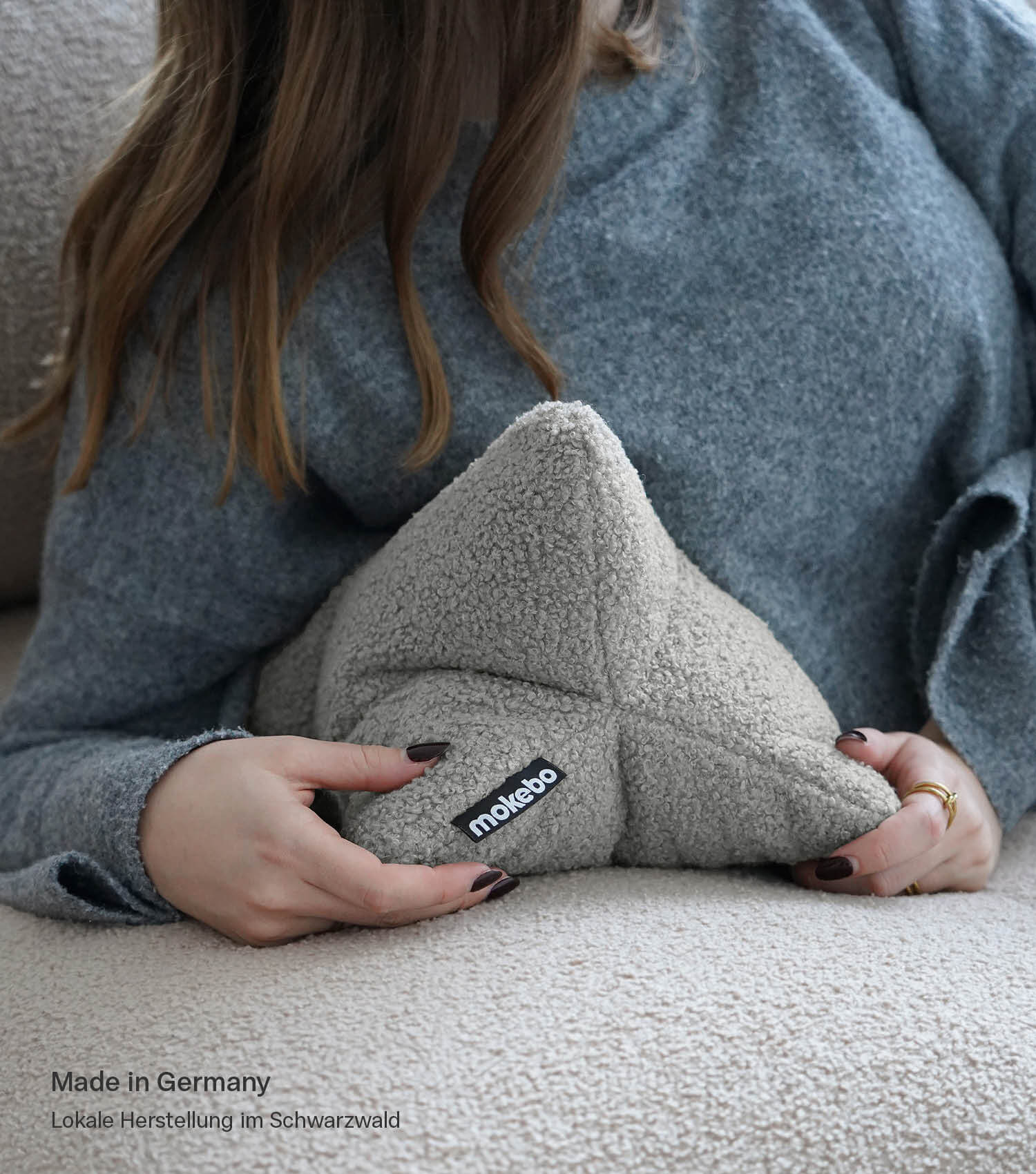 Nackenkissen Leseknochen Lesekissen Buchstütze Stützkissen Rückenkissen