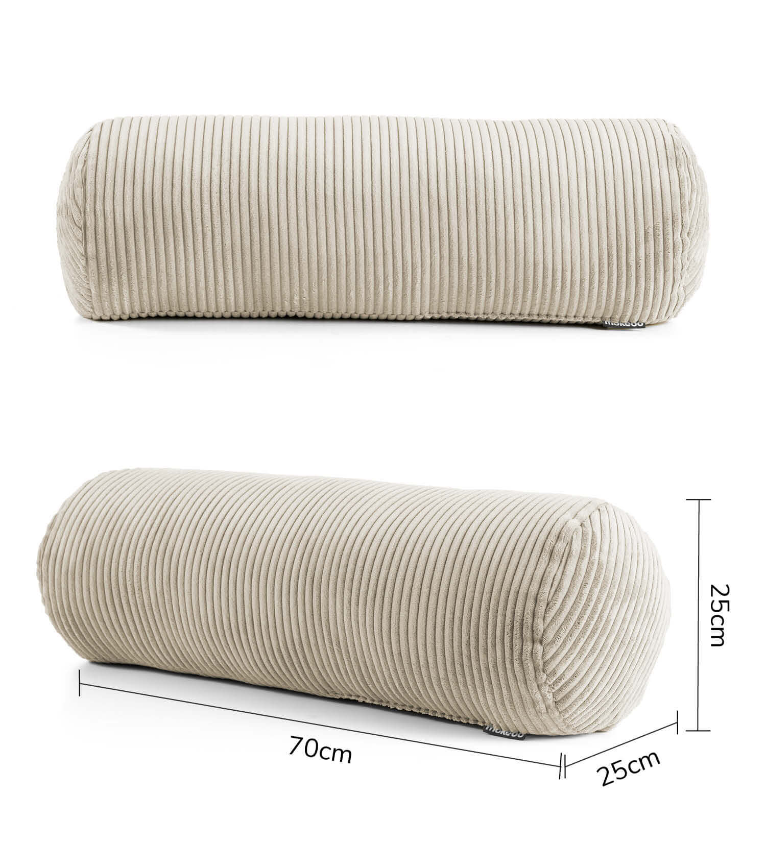 Nackenkissen Nackenrolle Kissenrolle Lesekissen Knierolle Rückenkissen