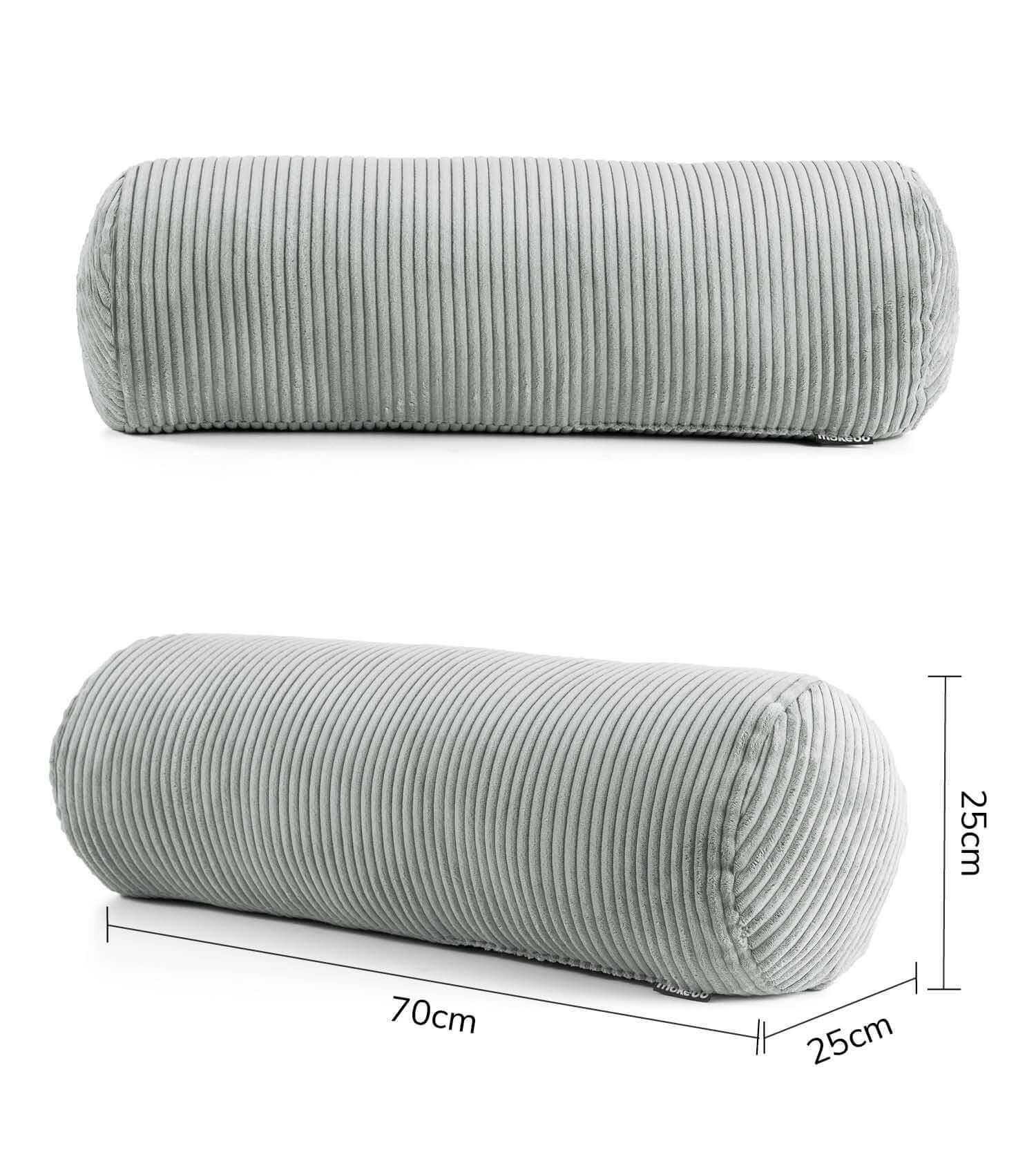 Nackenkissen Nackenrolle Kissenrolle Lesekissen Knierolle Rückenkissen