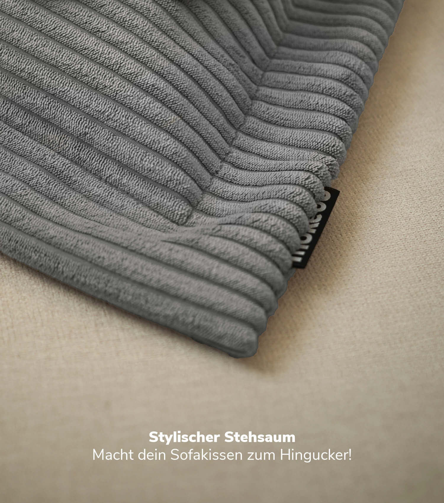 Sofakissen Dekokissen Zierkissen Couchkissen Flatterkissen Cordkissen