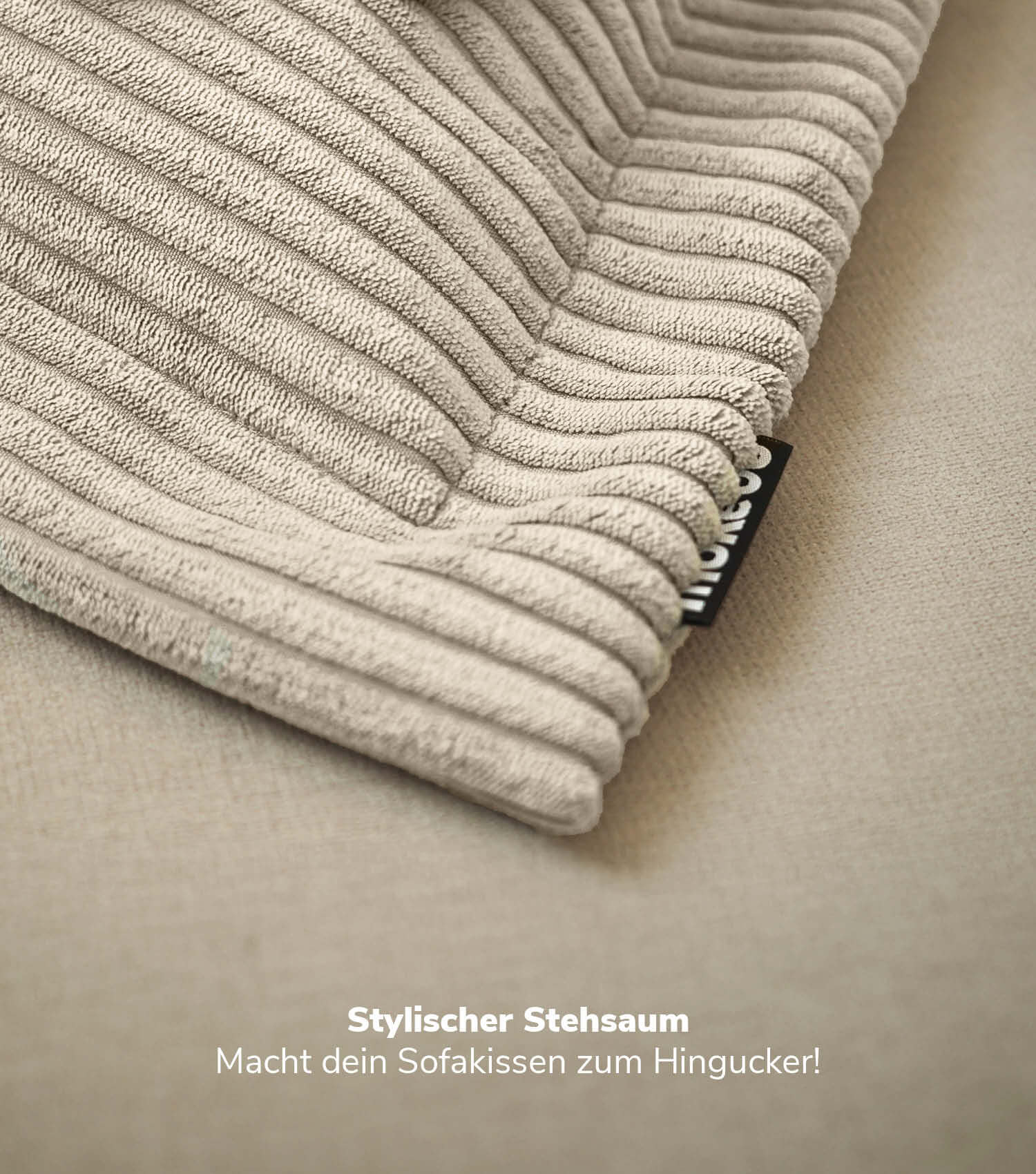 Sofakissen Dekokissen Zierkissen Couchkissen Flatterkissen Cordkissen