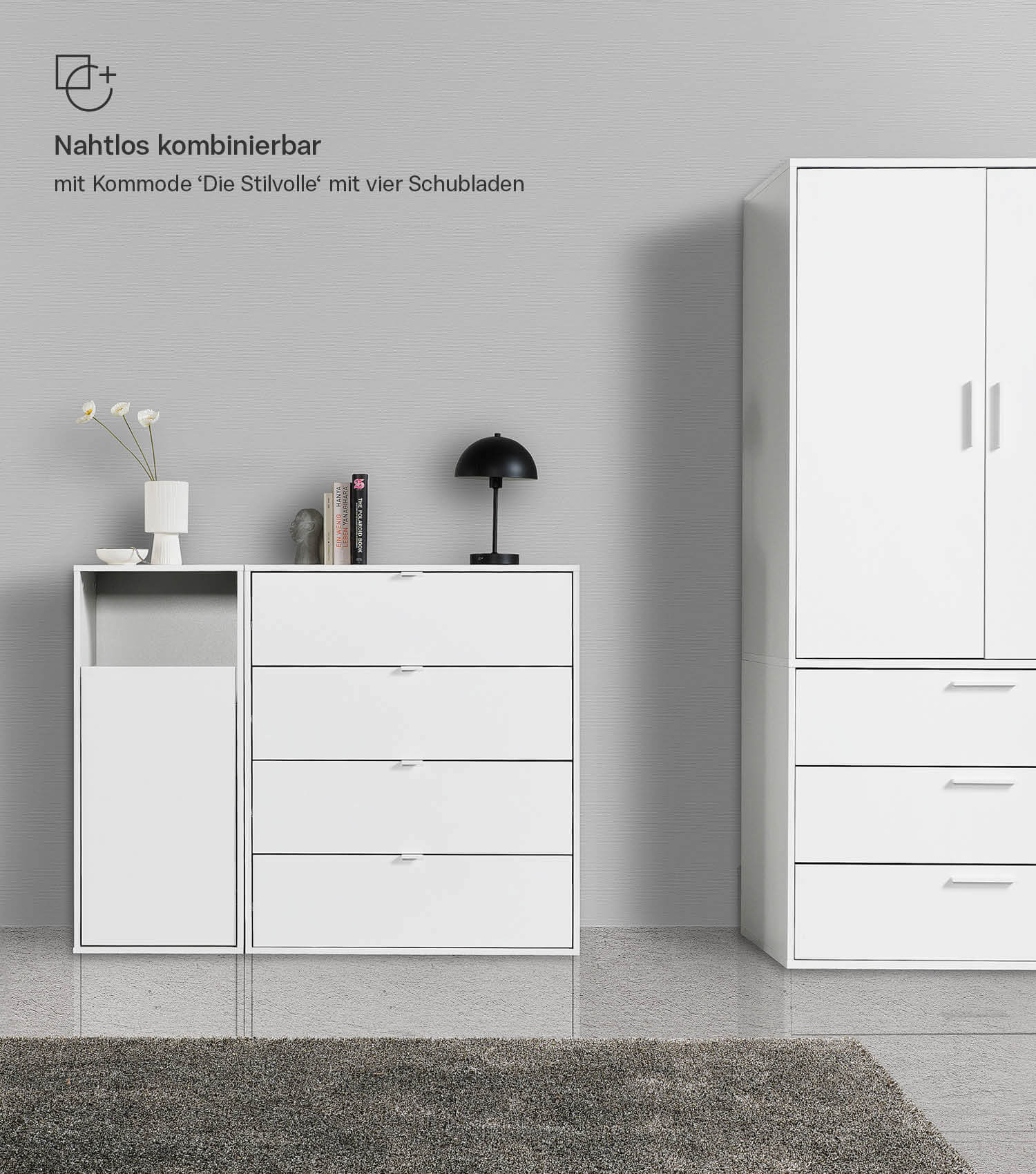 Wäscheschrank Wäschesammler Wäschekorb Holz Wäschetrenner Wäschebox