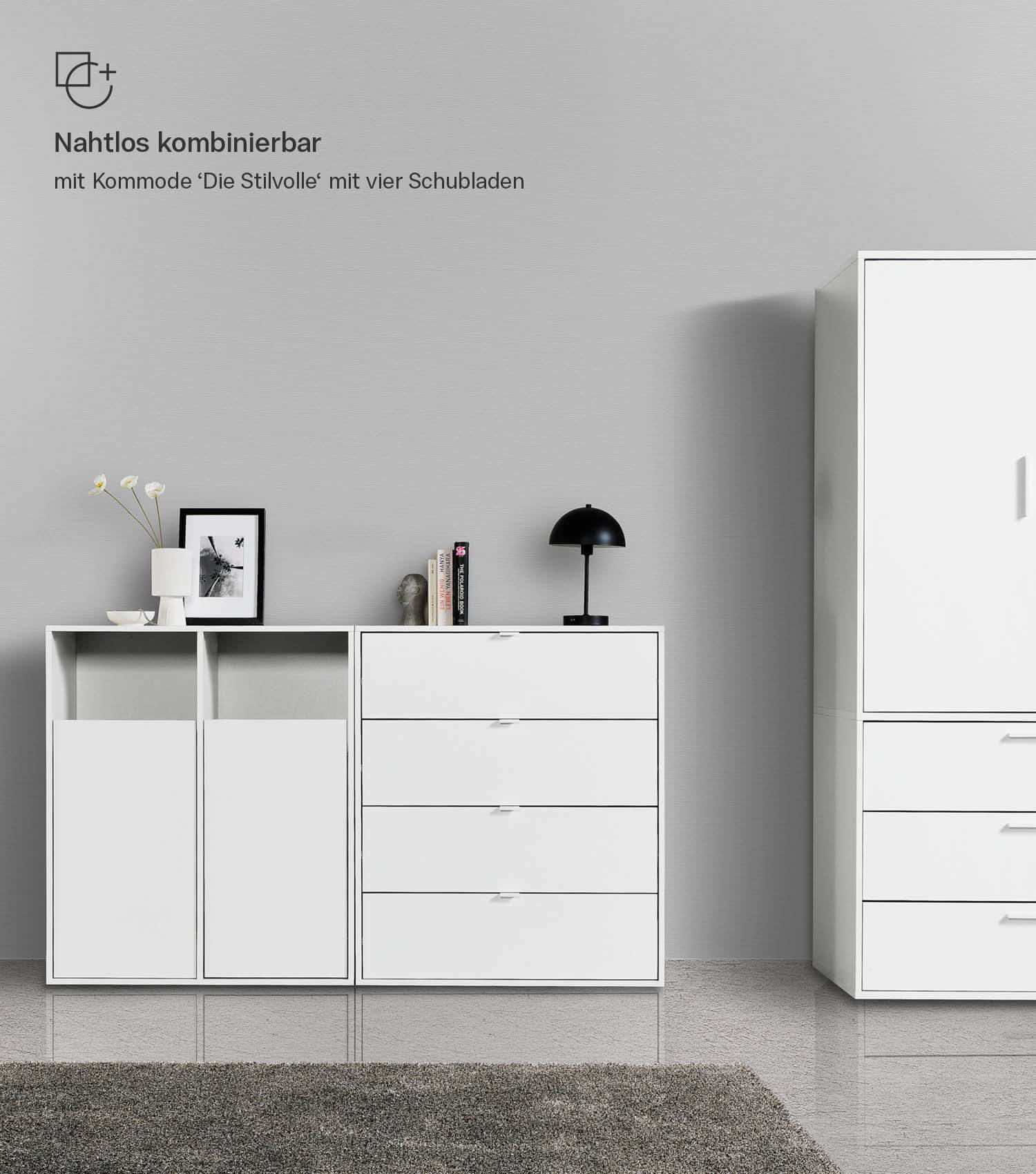 Wäscheschrank Wäschesammler Wäschekorb Holz Wäschetrenner Wäschebox