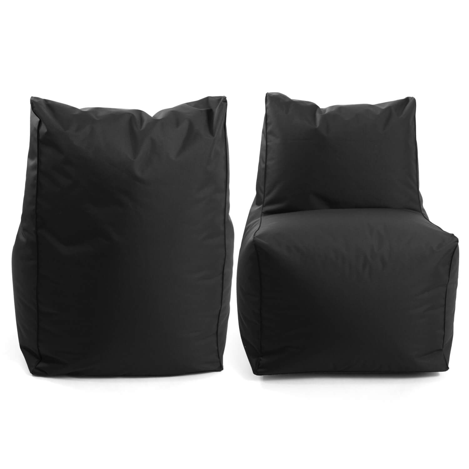 Sitzsack-Sessel Innovation 'Der Ruhepol' mit Hocker oder als Bean Bag